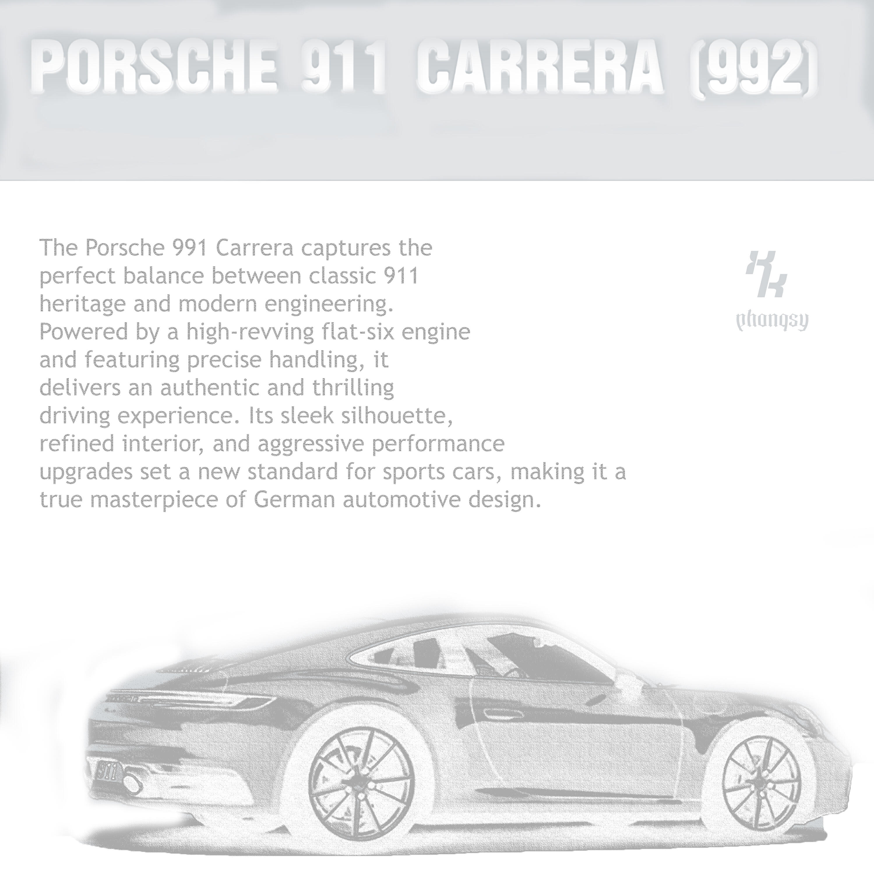 Релиз Porshe 911 Carrera