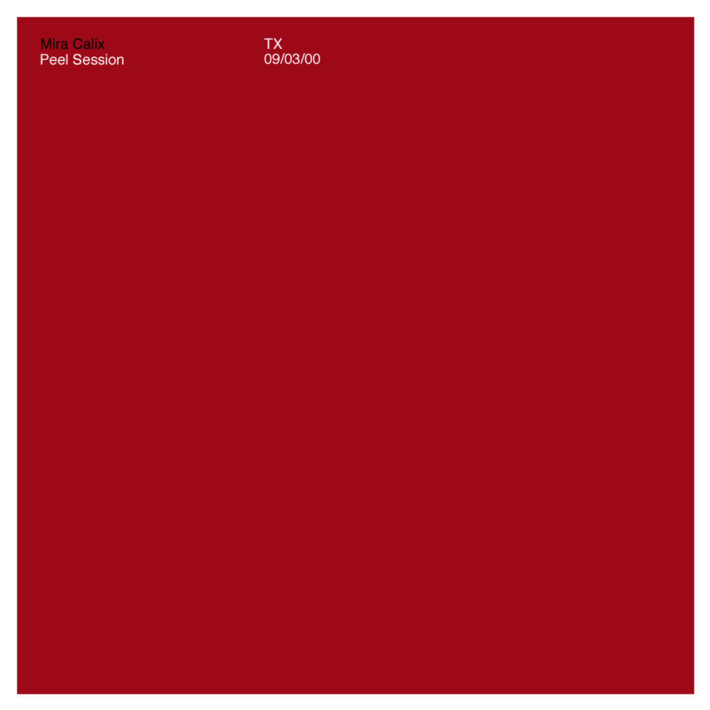 Релиз Peel Session