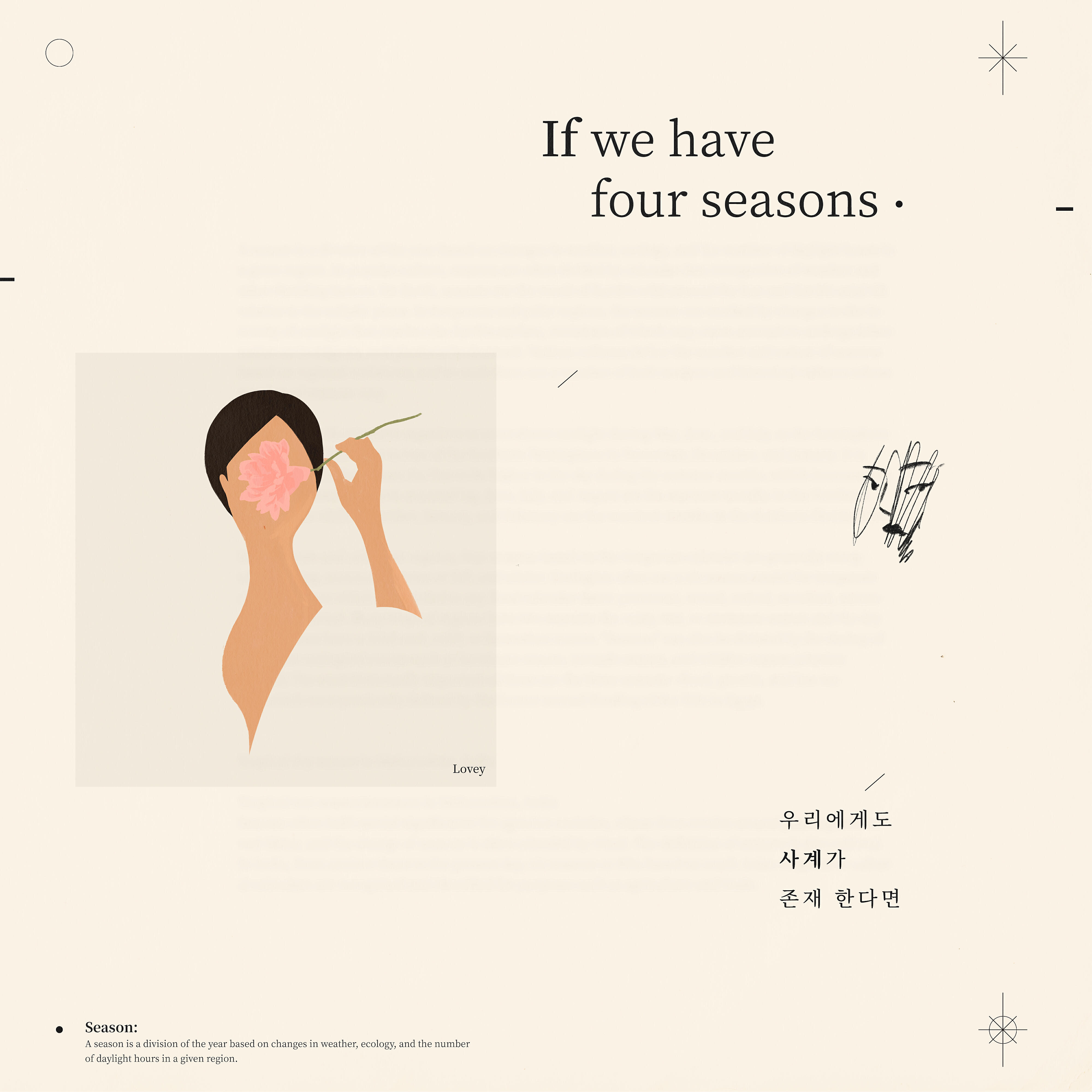 Релиз If we have four seasons