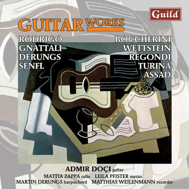 Релиз Admir Doçi - Rodrigo: Tres canciones españolas, Aranjuez, ma pensée - Turina: Sevillana - Boccherini: Introduction & Fandango - Gnattali: Sonata for guitar & cello - Senfl: Carmen