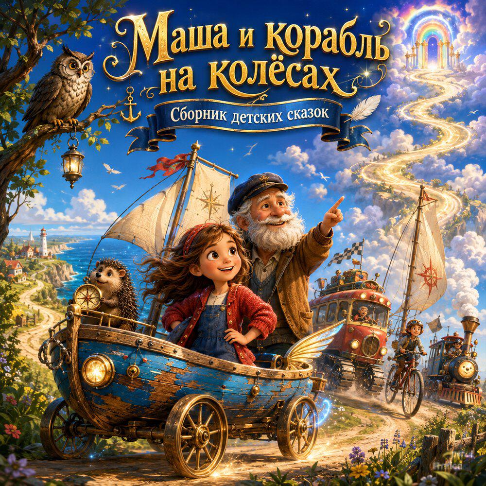 Релиз Маша и корабль на колёсах (Детские сказки на ночь)