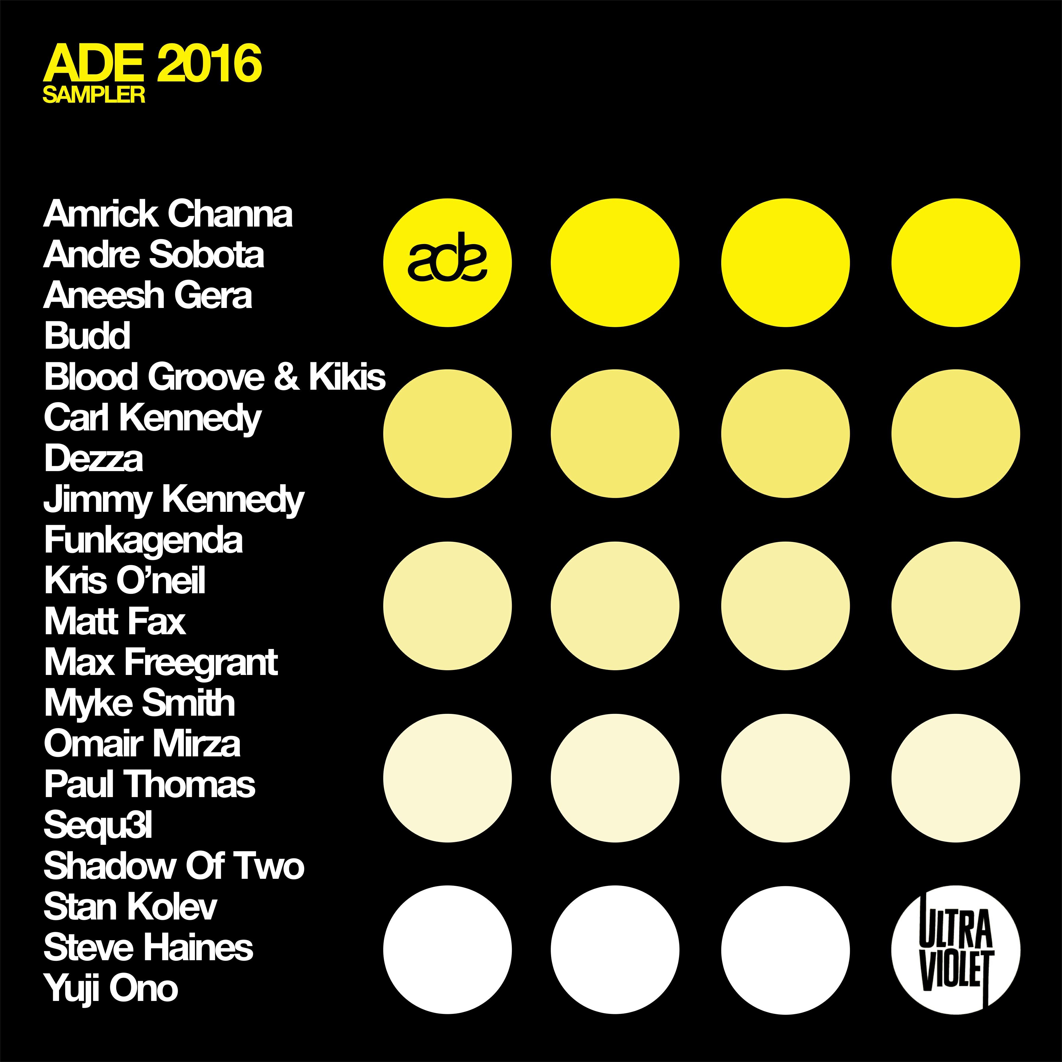 Релиз UltraViolet ADE 2016 Sampler