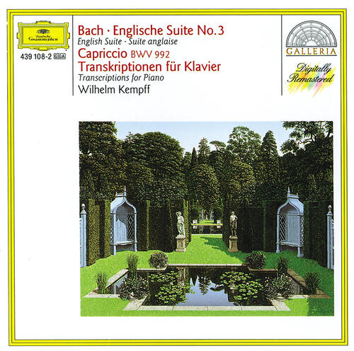 Релиз Bach: English Suite No.3; Capriccio BWV 922 / Transcriptions for Piano