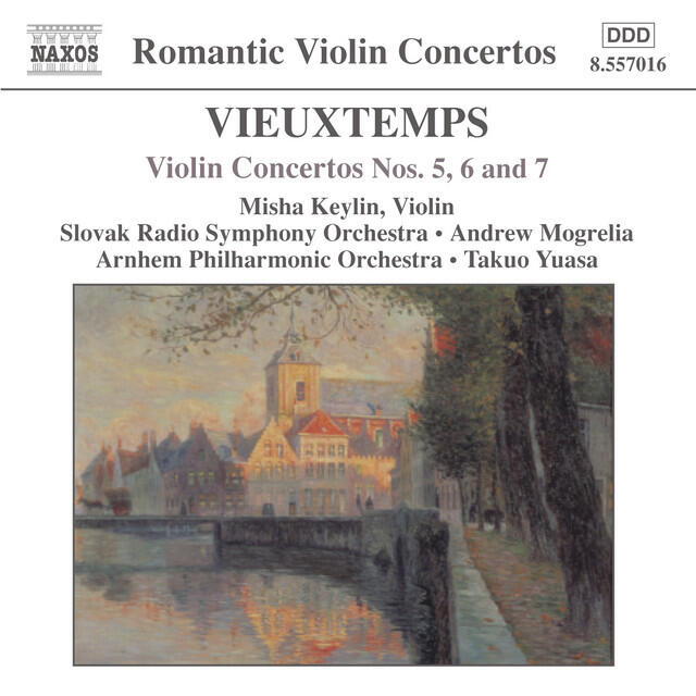 Релиз Vieuxtemps: Violin Concertos Nos. 5, 6 and 7
