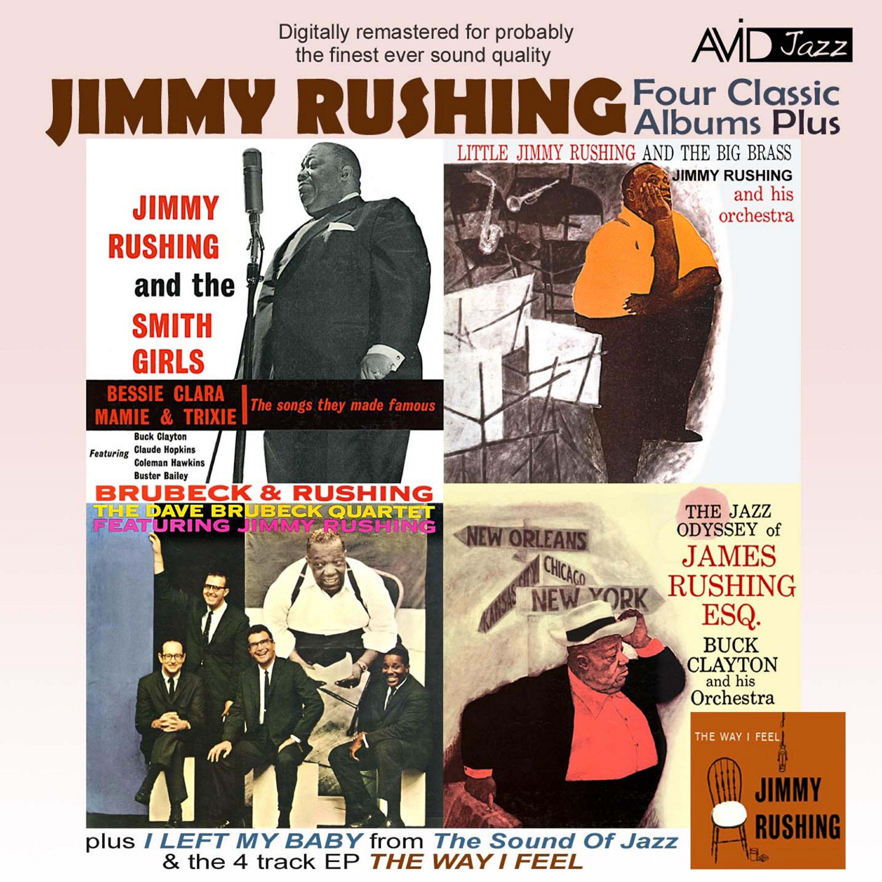 Релиз Four Classic Albums Plus (Jimmy Rushing and The Smith Girls / The Jazz Odyssey of James Rushing Esq / Little Jimmy Rushing and The Big Brass / Brubeck & Rushing) [Remastered]