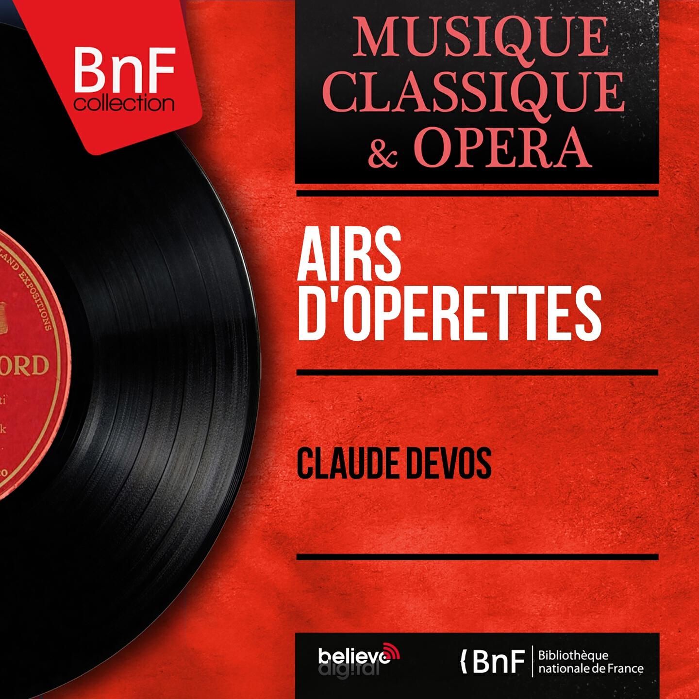 Релиз Airs d'opérettes (Mono Version)