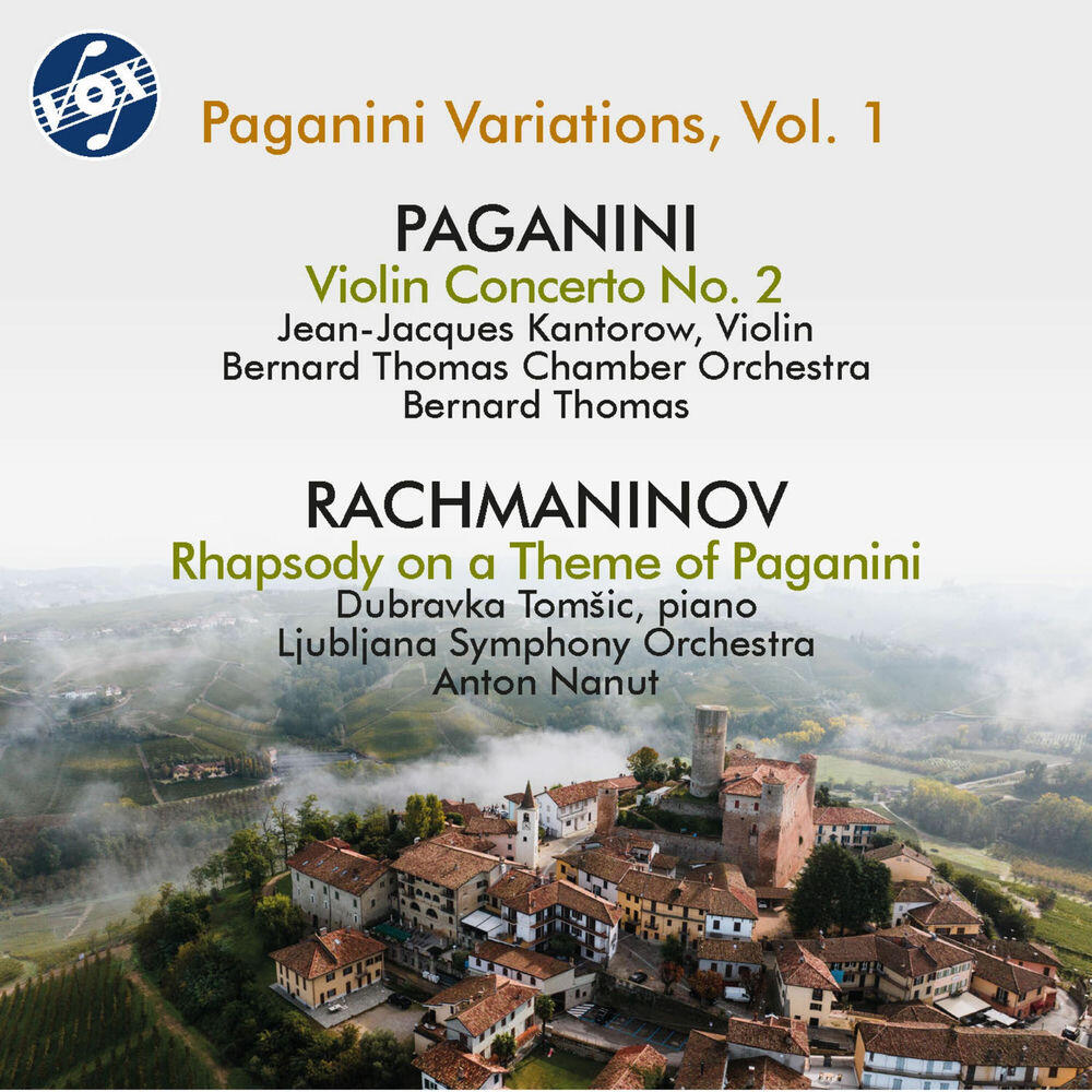 Релиз Paganini: Violin Concerto No. 2 & Rachmaninov: Rhapsody on a Theme of Paganini