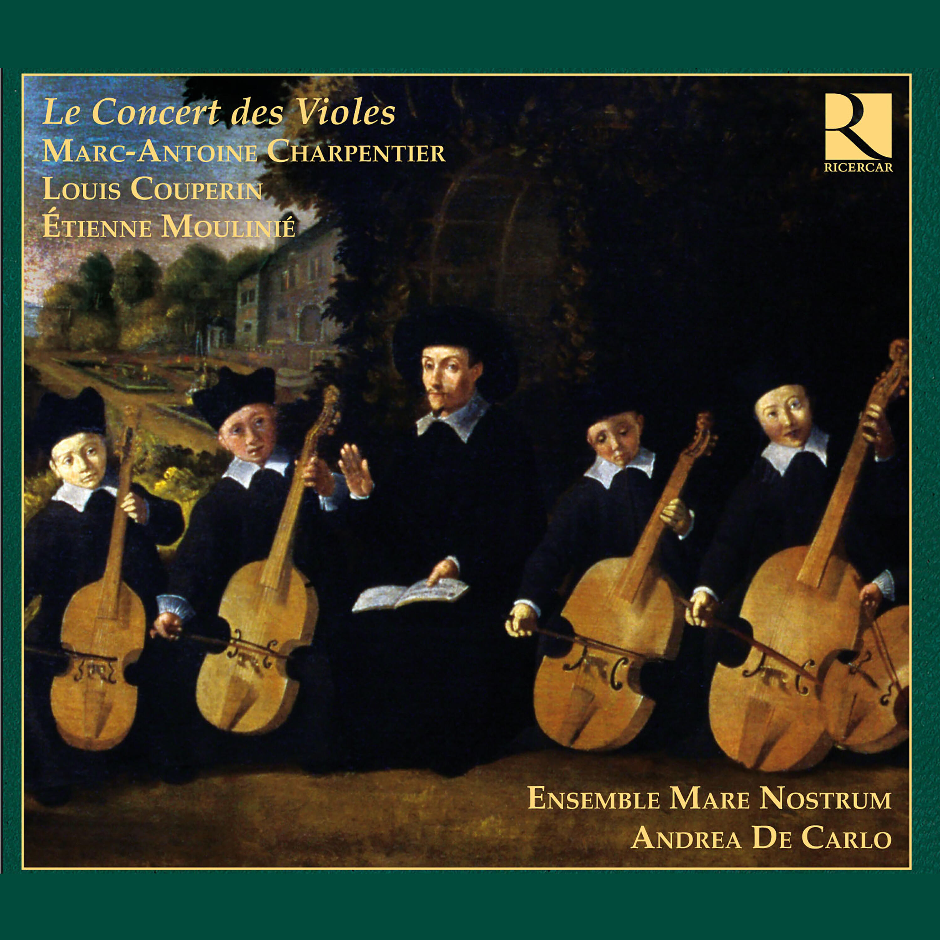 Релиз Charpentier, Couperin & Moulinié: Le Concert des Violes