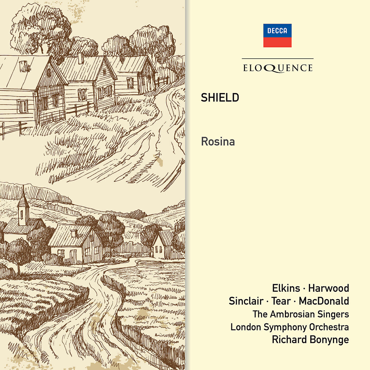 Robert Tear, Margreta Elkins, Kenneth McDonald, Elizabeth Harwood, Monica Sinclair, London Symphony Orchestra, Richard Bonynge - Shield: Rosina / Act 2 - 