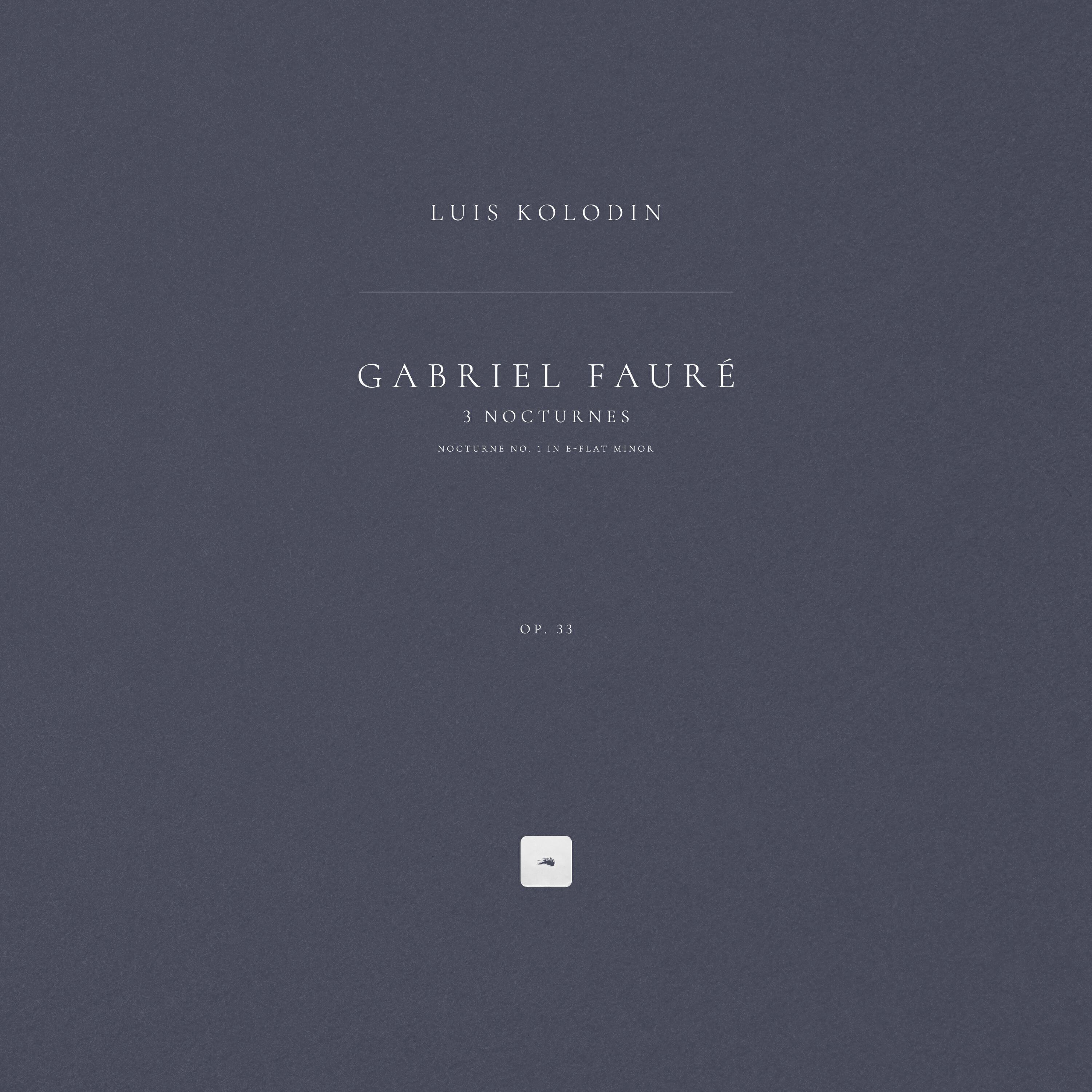 Релиз 3 Nocturnes, Op. 33: Nocturne No. 1 in E-Flat Minor