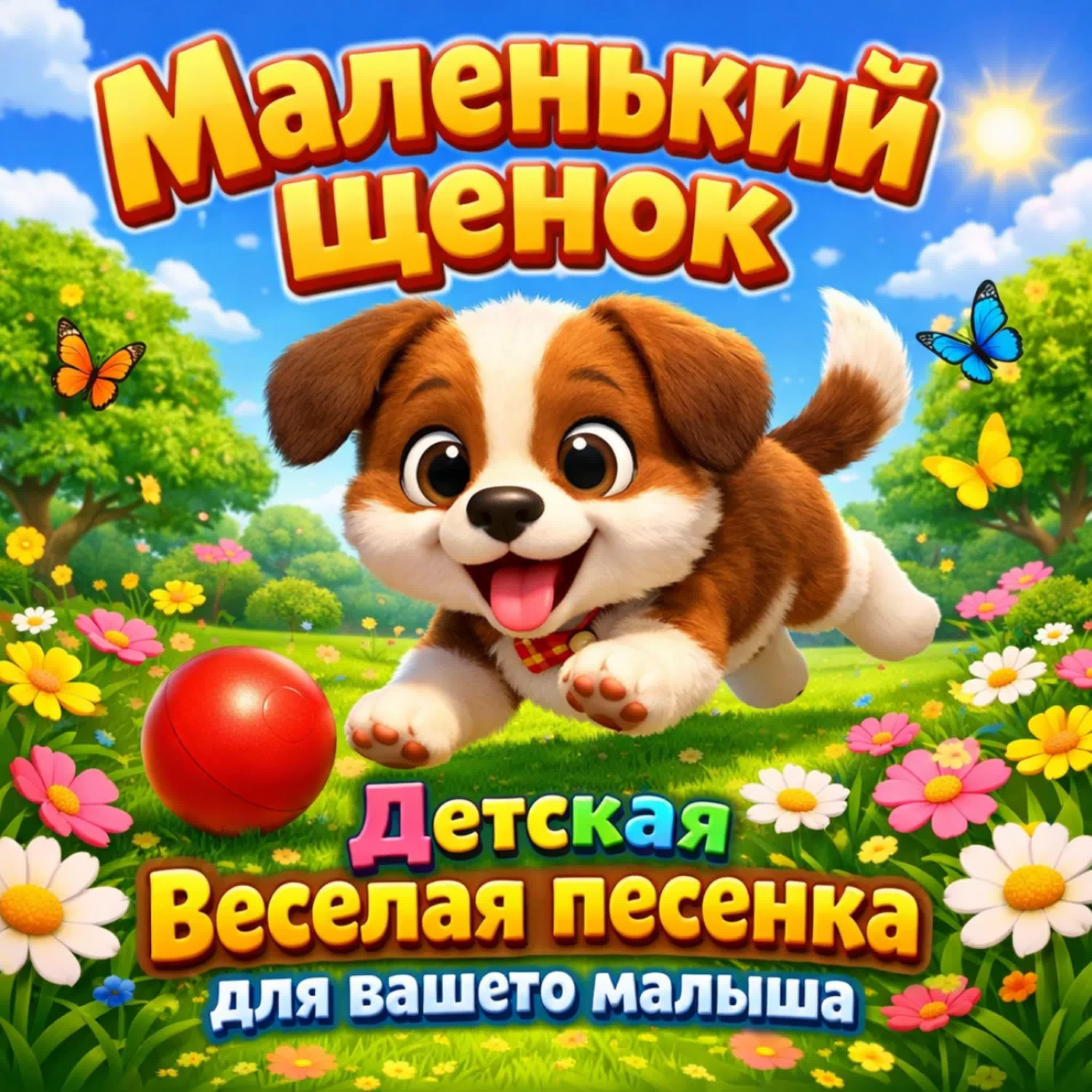Релиз Маленький Щенок - Детская Веселая Песенка Для Вашего Малыша