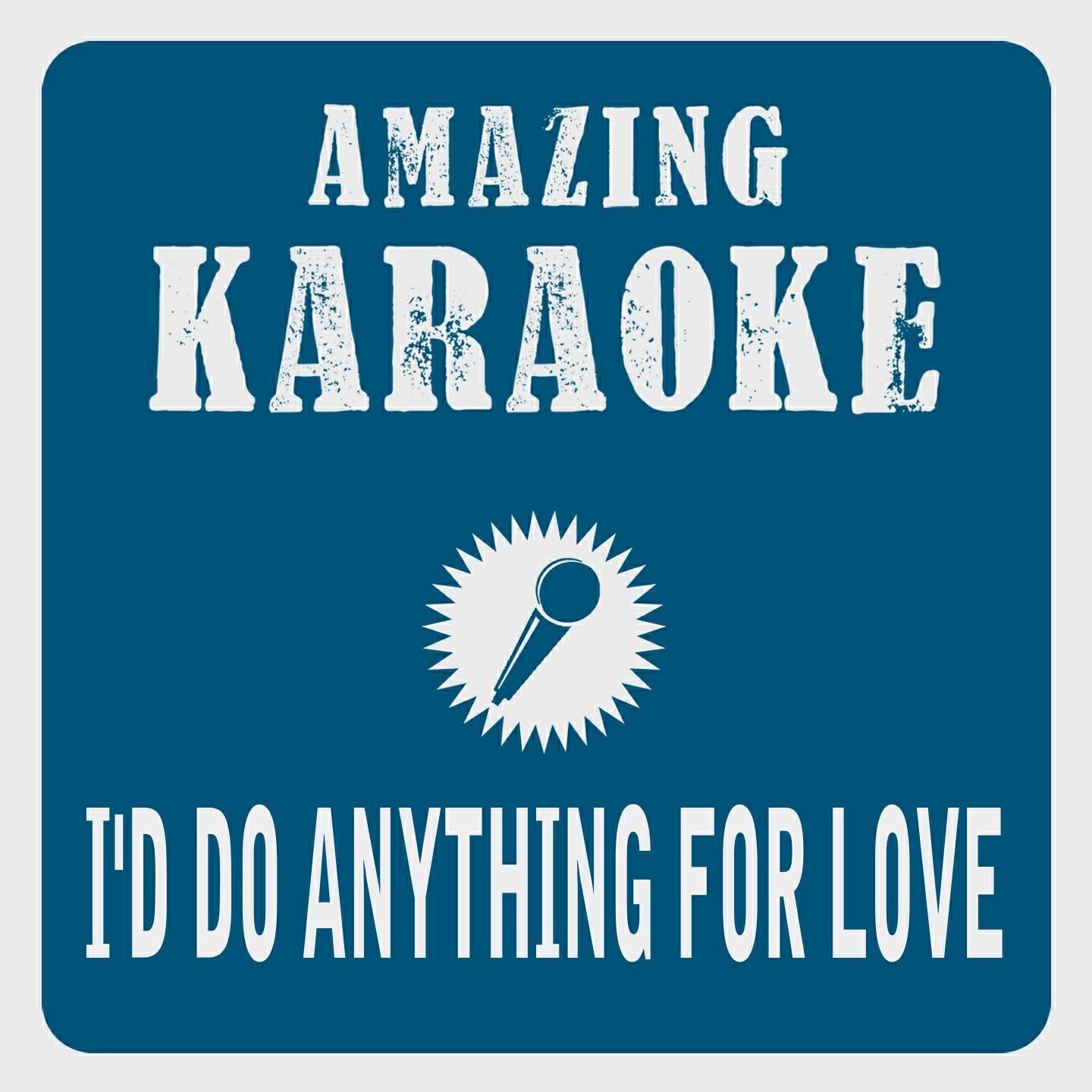 Релиз I'd Do Anything For Love (Karaoke Version)