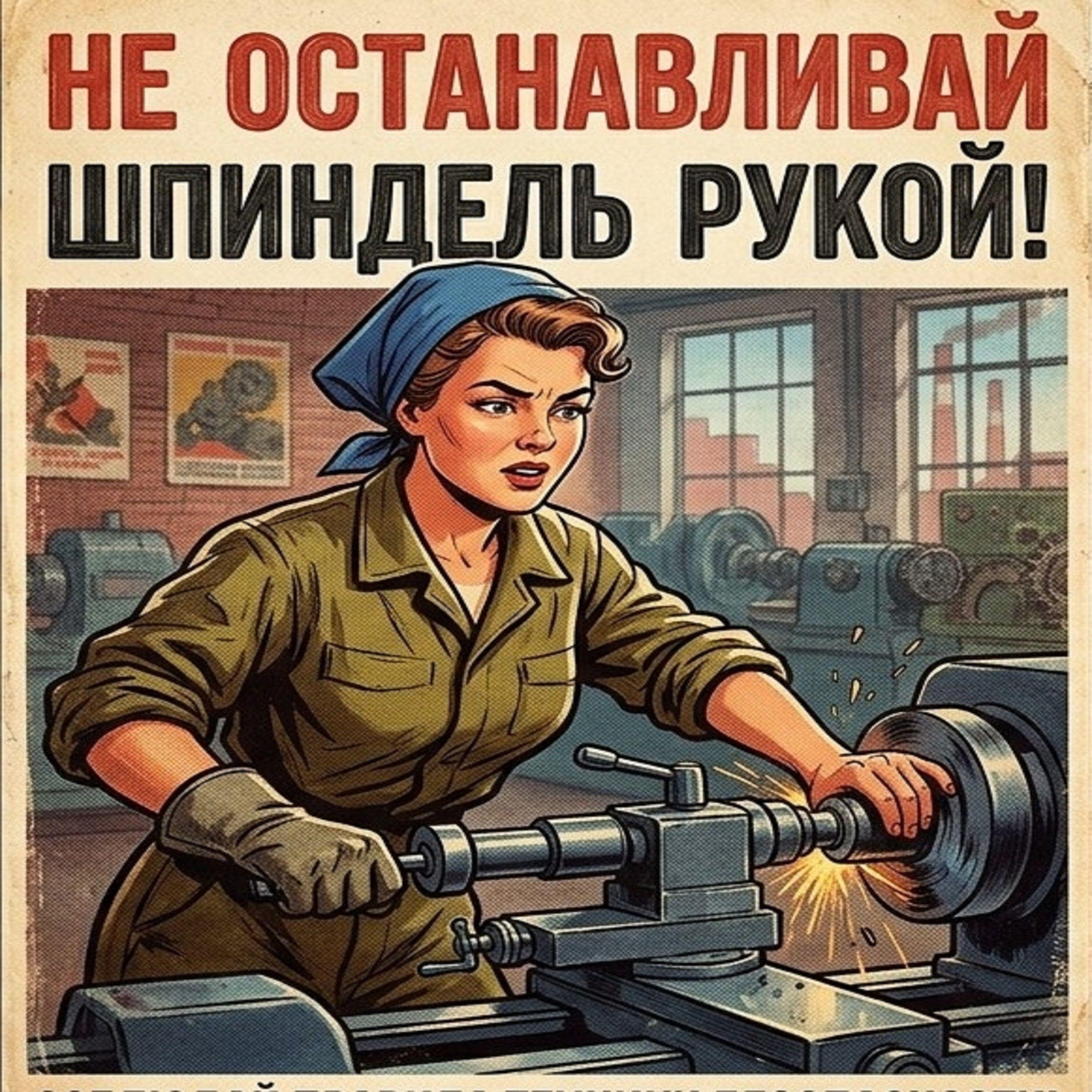 Релиз НЕ ОСТАНАВЛИВАЙ ШПИНДЕЛЬ РУКОЙ