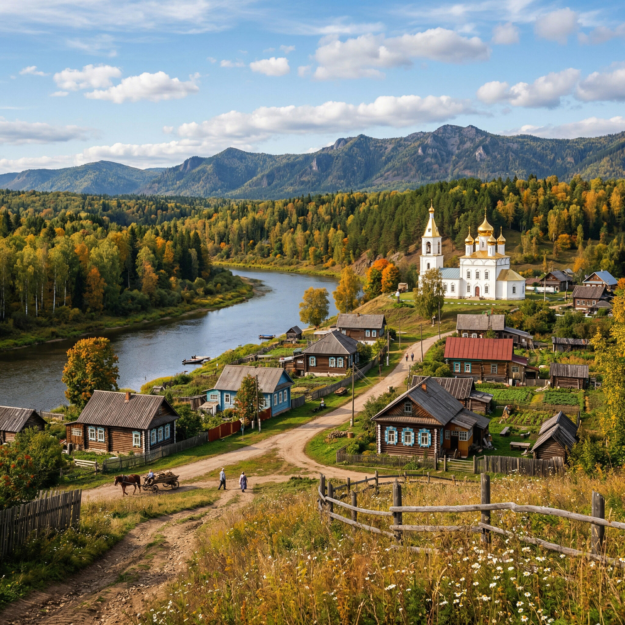 Релиз Уеду в деревню