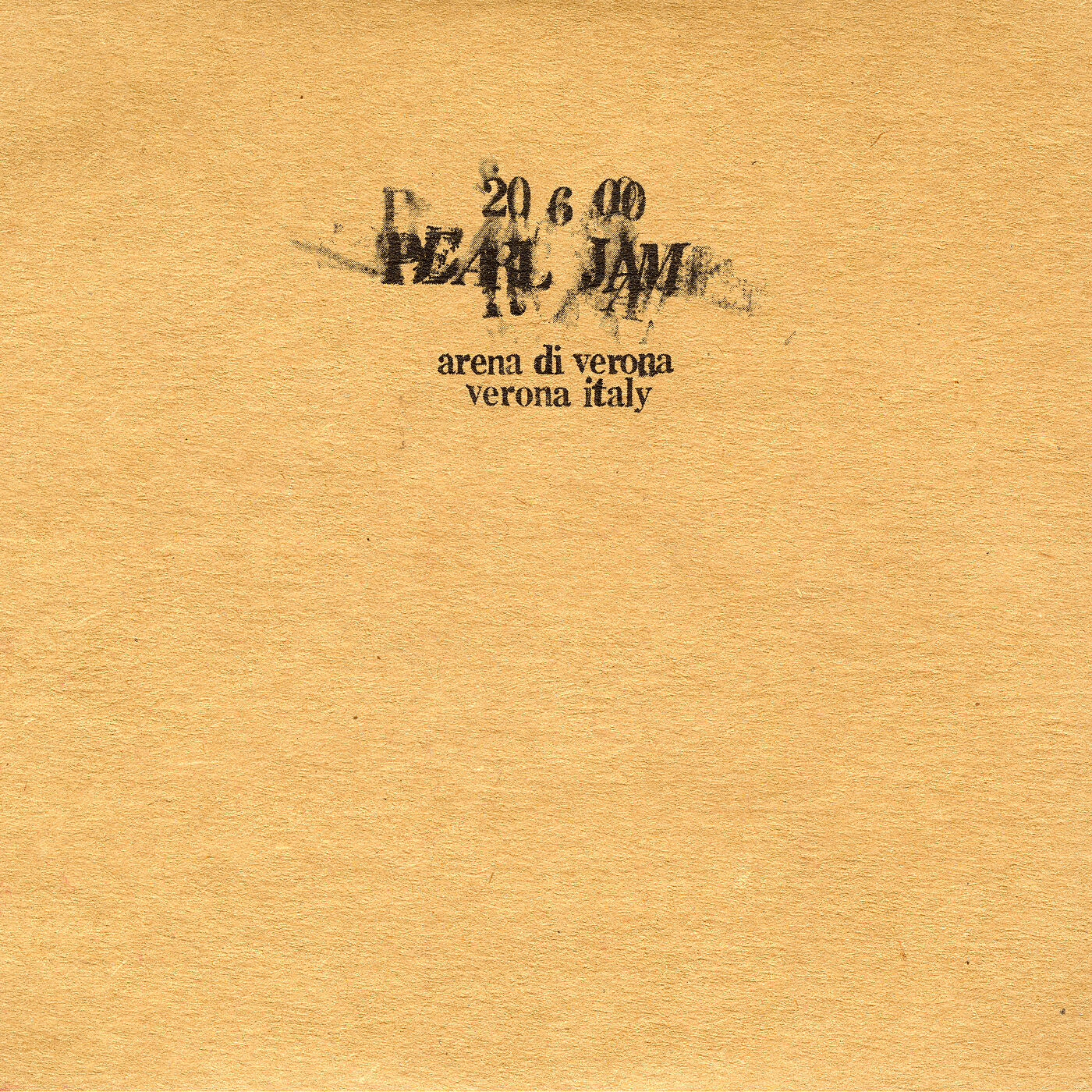 Релиз 2000.06.20 - Verona, Italy