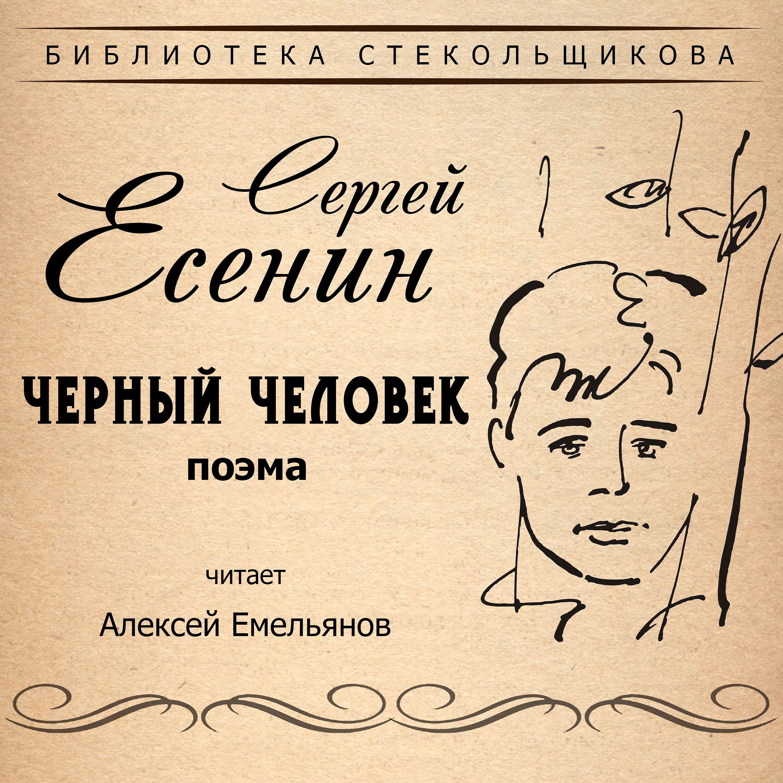 Книга Чёрный человек. Поэма. Библиотека Стекольщикова