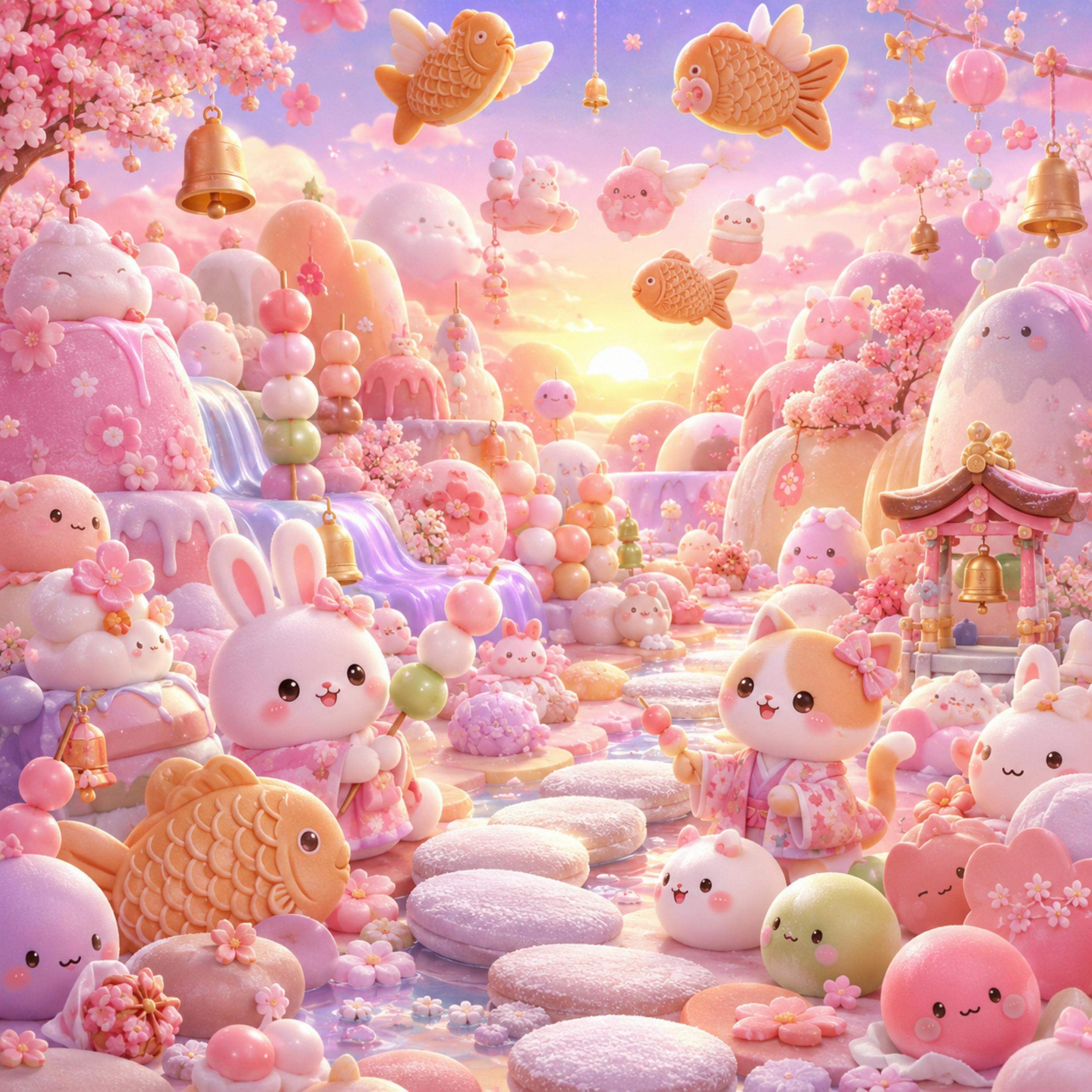 Релиз Kawaii Mochi Land