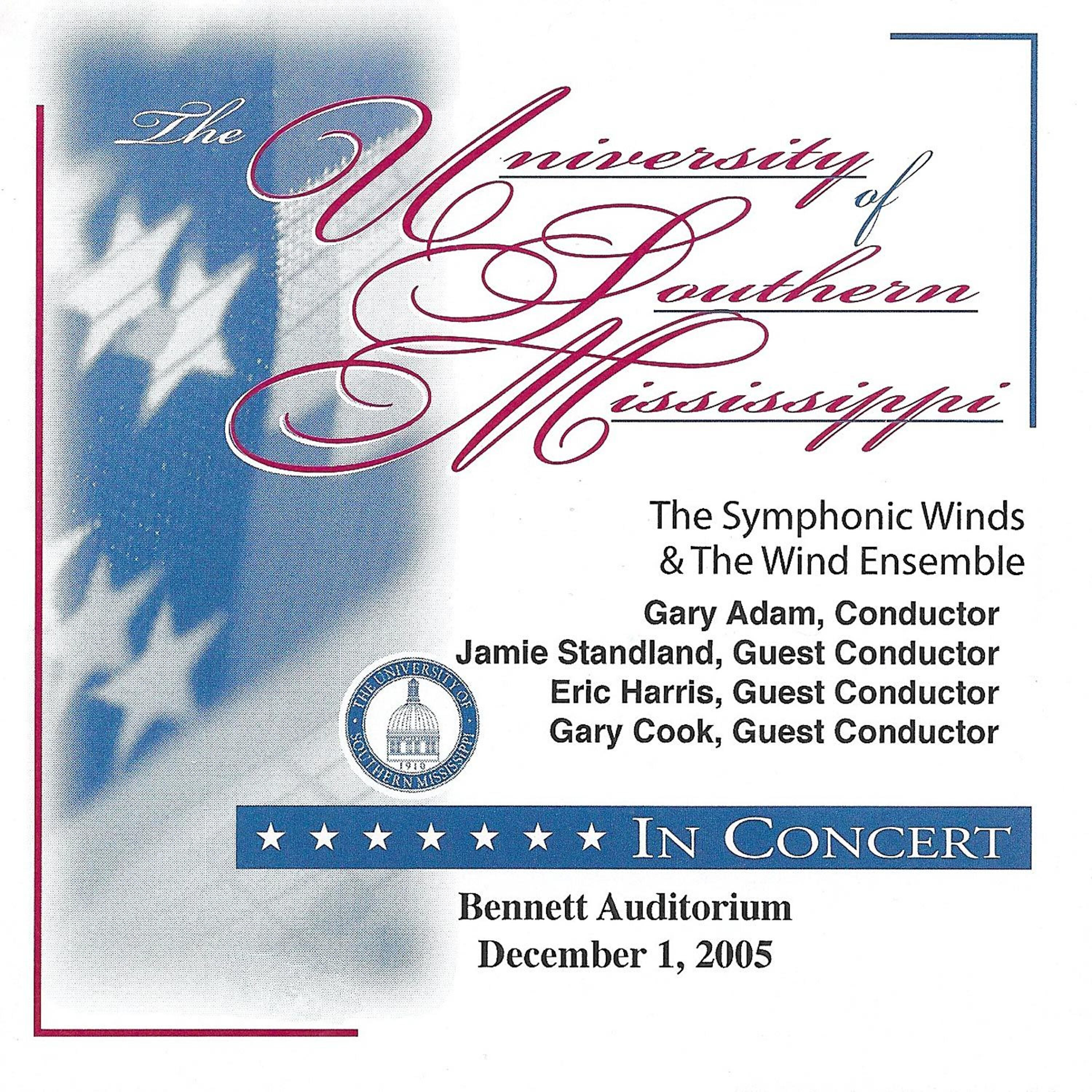 Релиз The University of Southern Mississippi Symphonic Winds & Wind Ensemble 2005