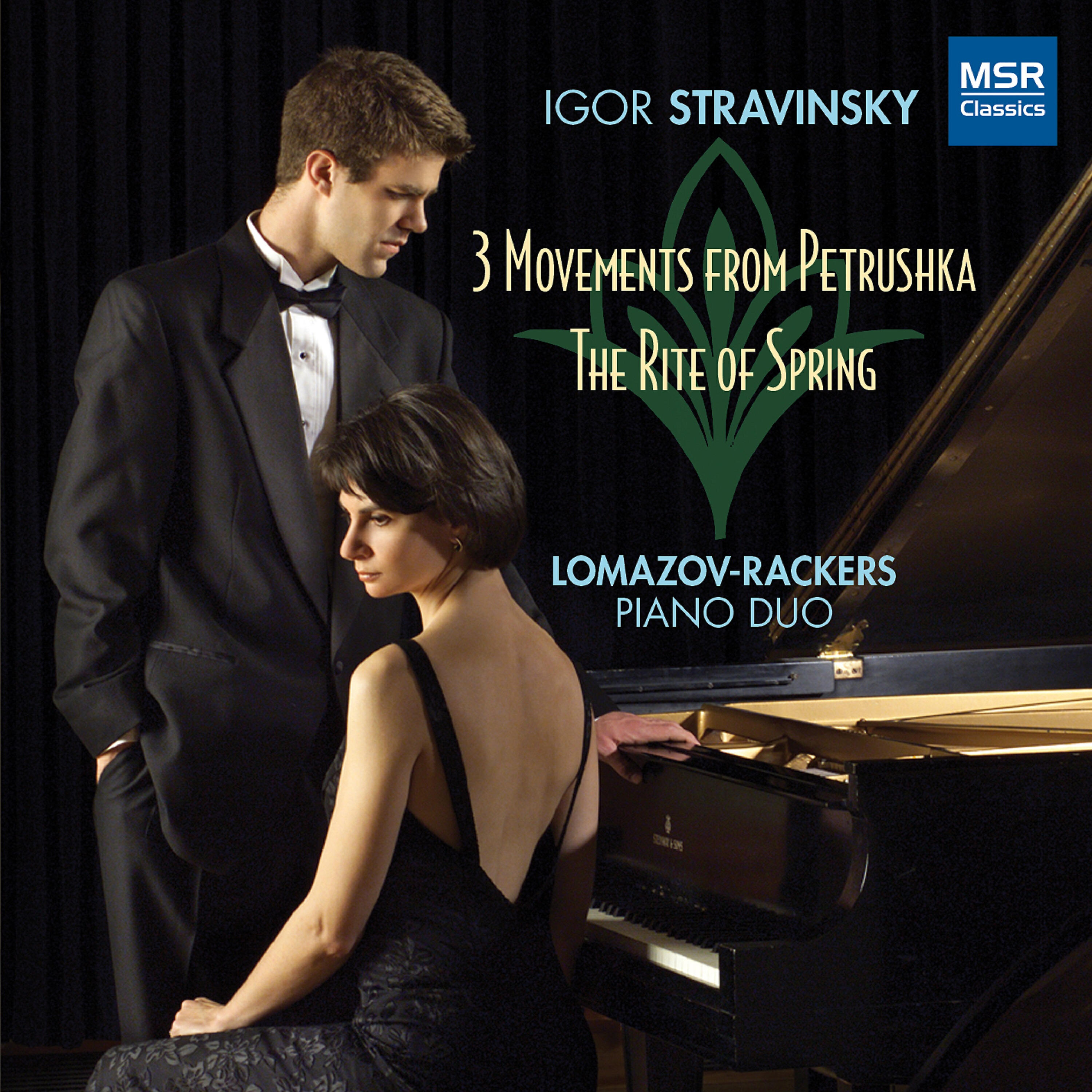 Релиз Stravinsky: Three Movements from Petrushka, The Rite of Spring (Piano 4-Hands)