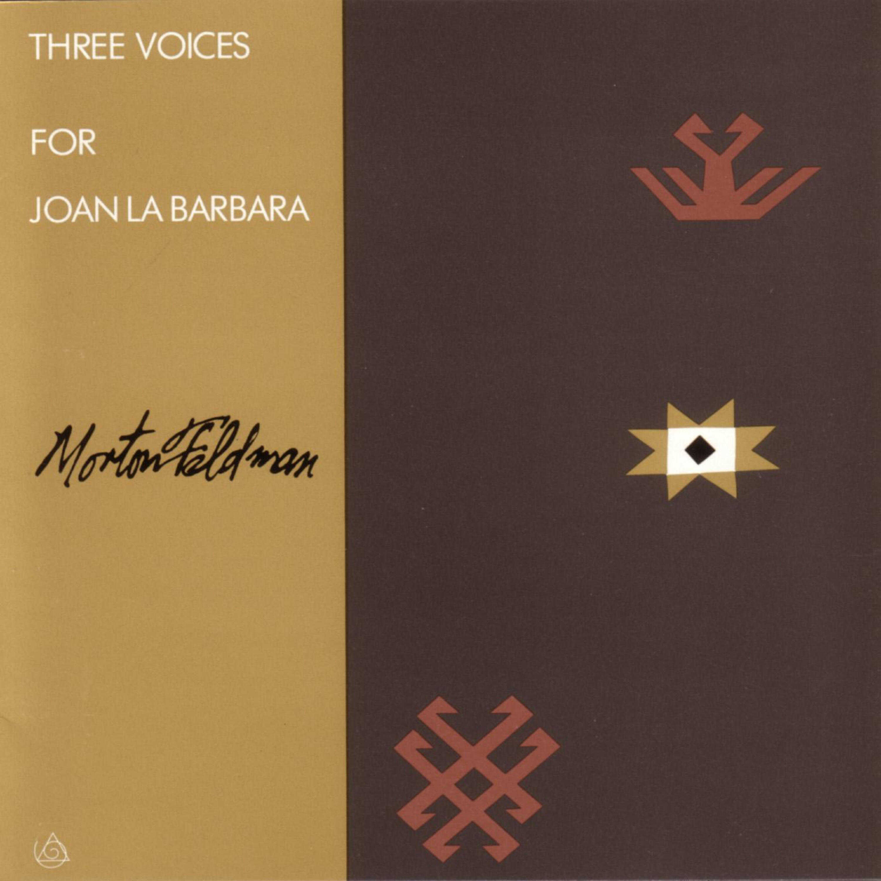 Релиз Three Voices For Joan La Barbara