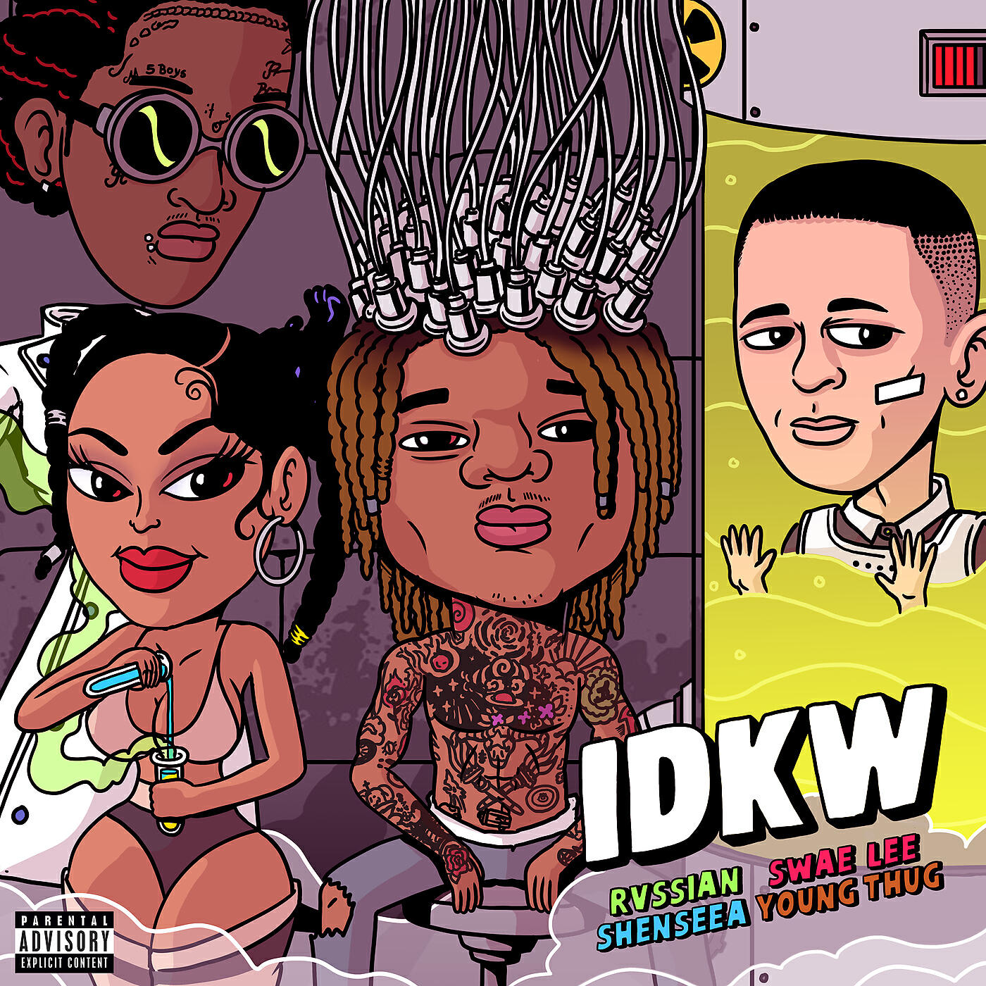 Rvssian, Shenseea, Swae Lee, Young T. H. U. G. - IDKW