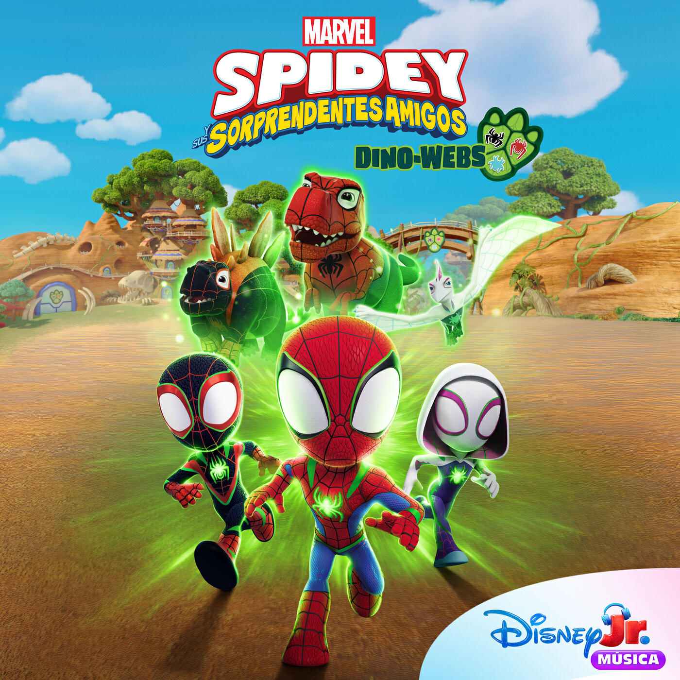 Релиз Disney Jr. Spidey y sus sorprendentes amigos de Marvel: Dino Webs (De Disney Jr. Música)