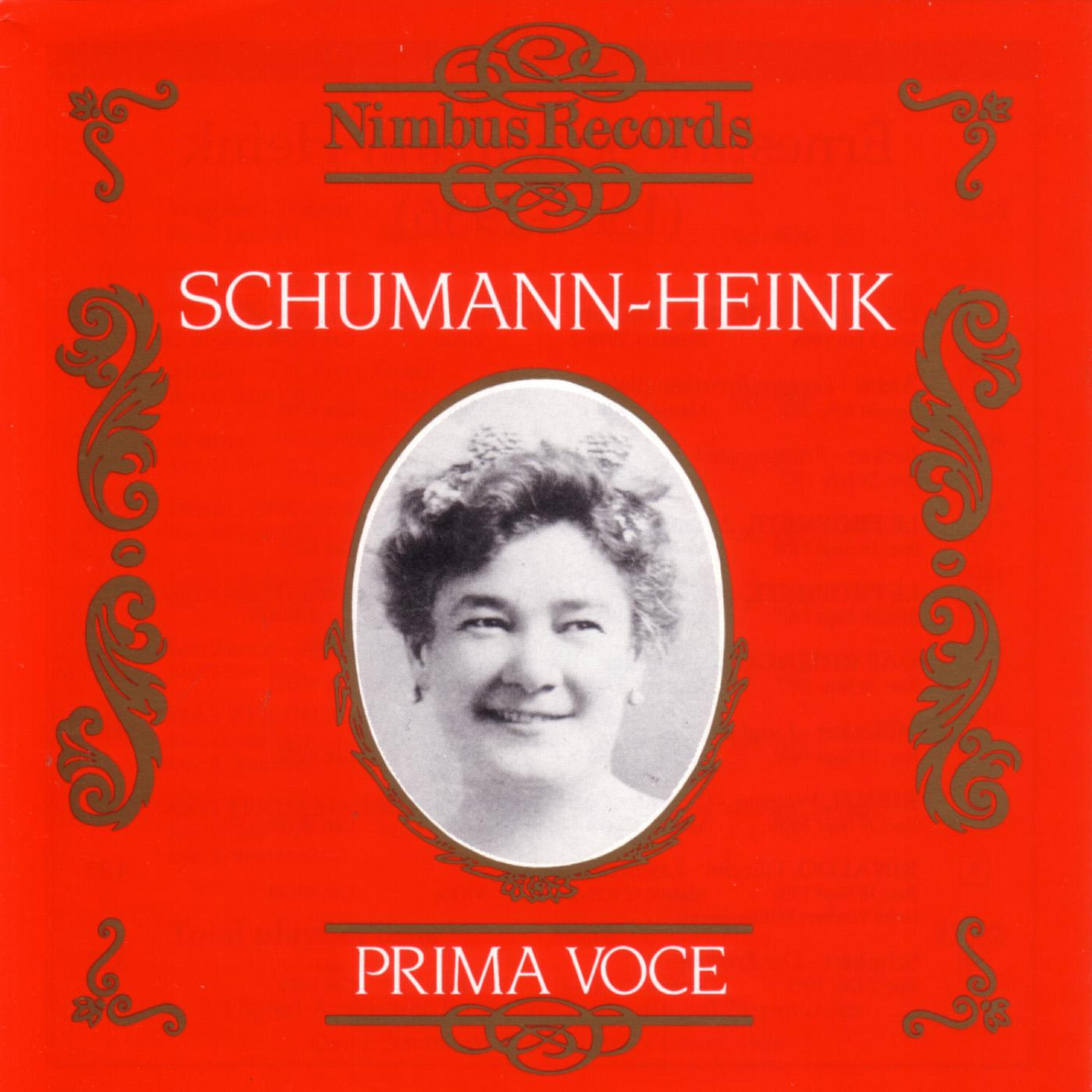 Релиз Prima Voce: Ernestine Schumann-Heink