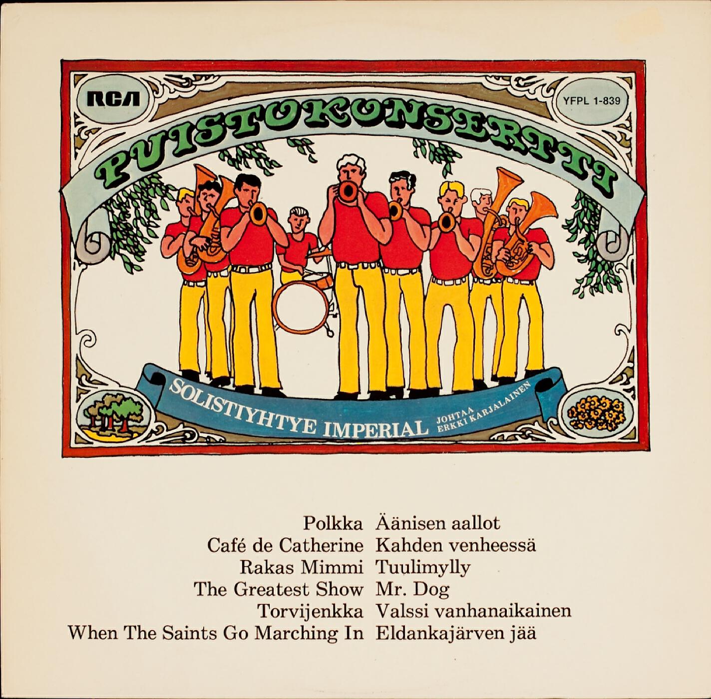 Релиз Puistokonsertti