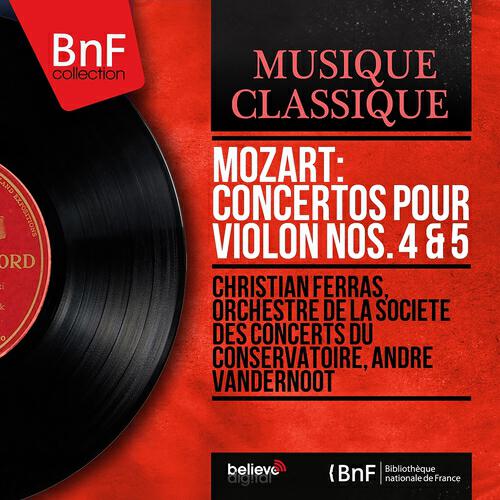Релиз Mozart: Concertos pour violon Nos. 4 & 5 (Stereo Version)