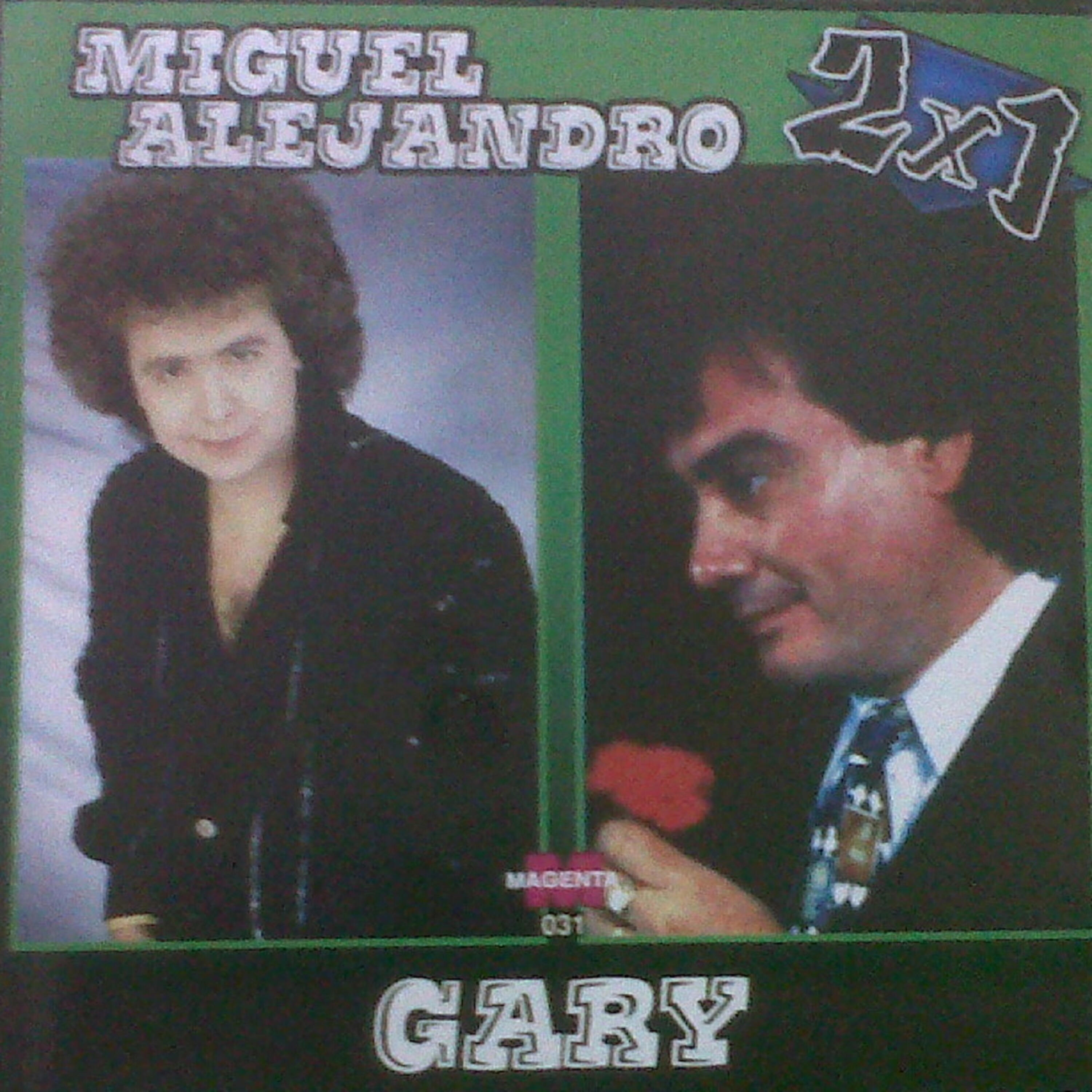 Постер альбома Miguel Alejandro 2x1 Gary