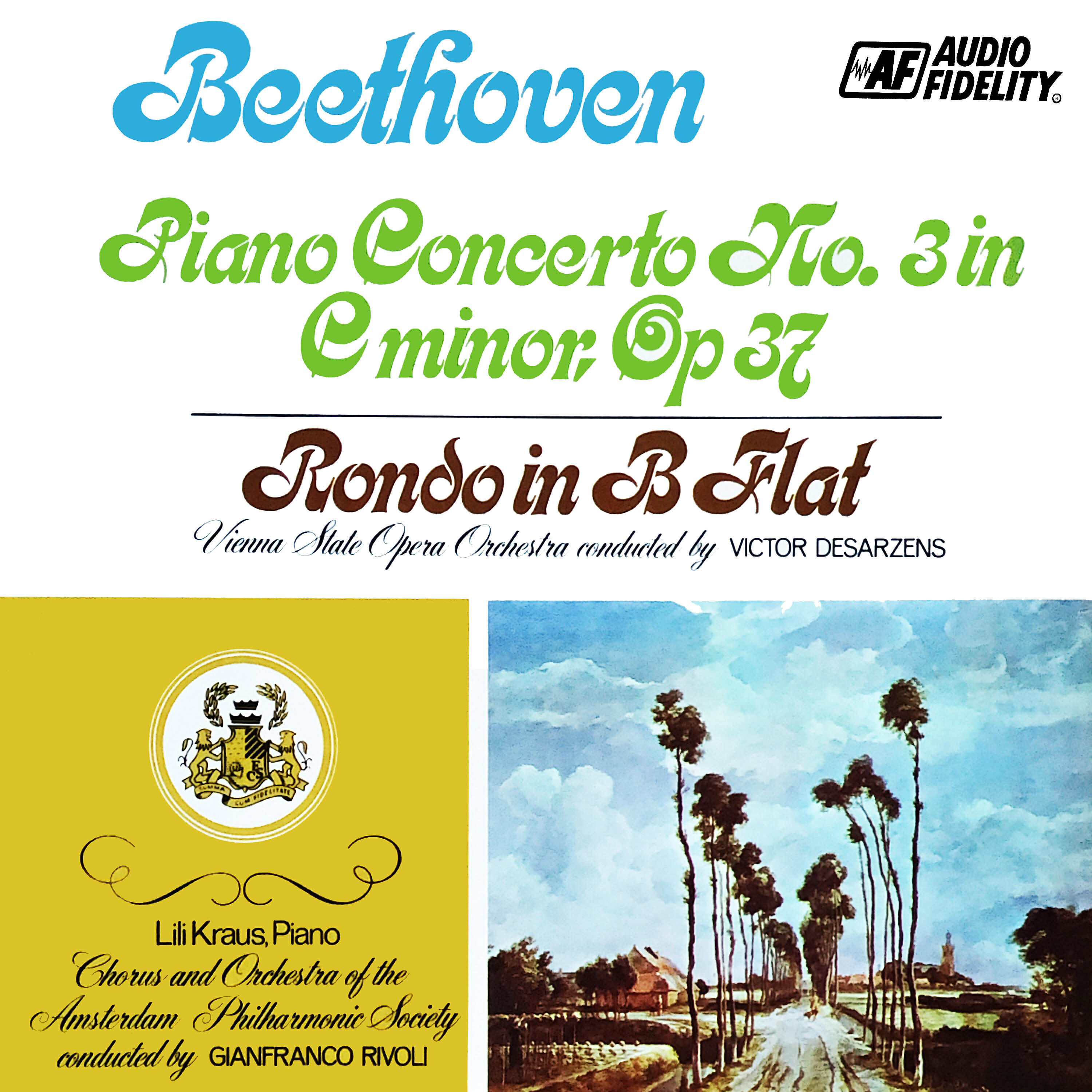 Релиз Piano Concerto No. 3 in C minor Op 37 / Rondo In B Flat