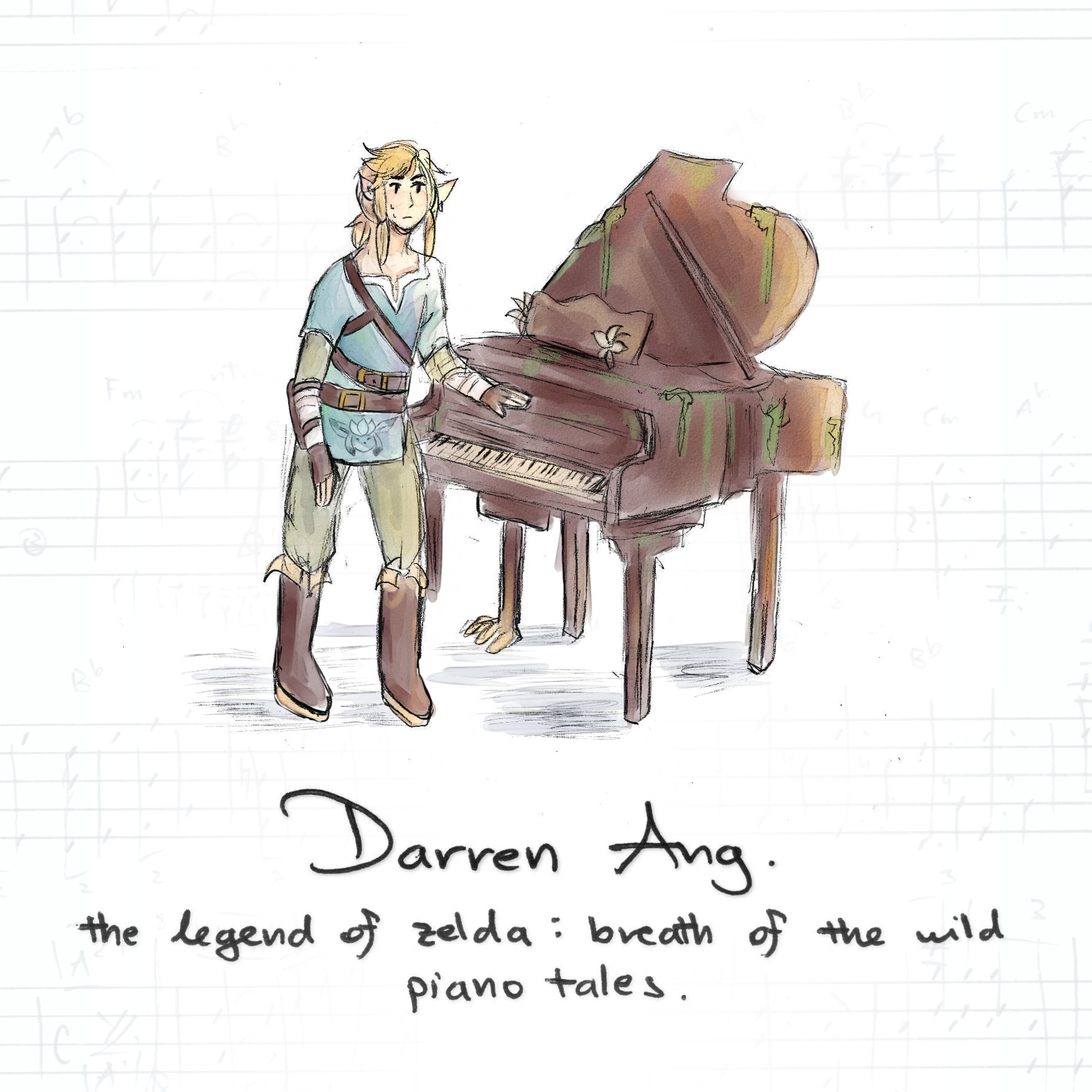 Релиз The Legend of Zelda: Breath of the Wild - Piano Tales