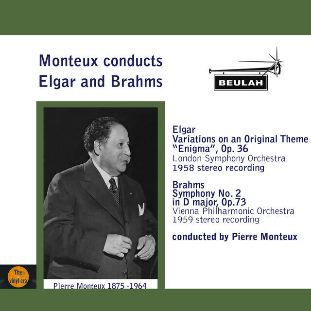 Релиз Monteux Conducts Elgar and Brahms
