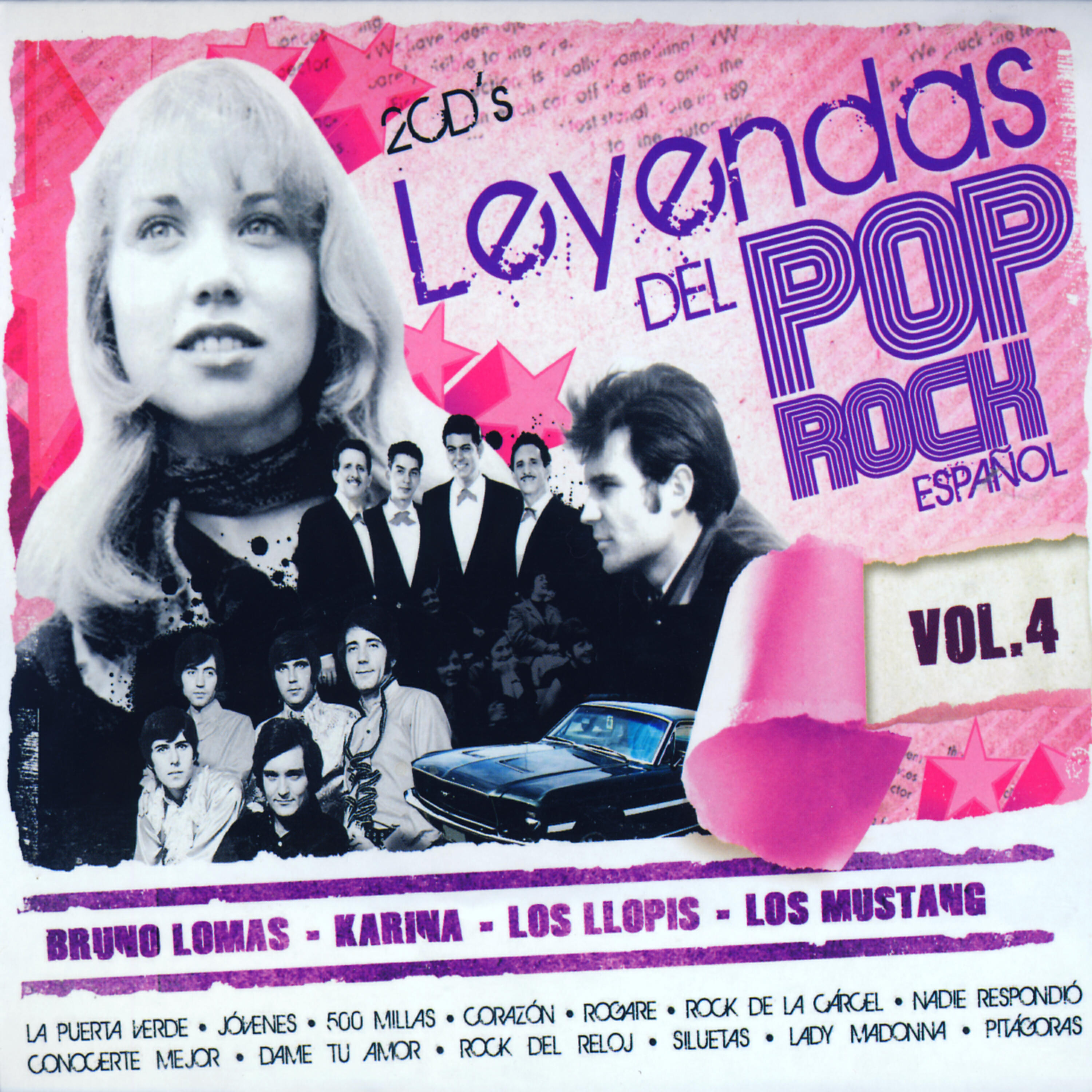 Релиз Leyendas Del Pop Rock Español Vol.4
