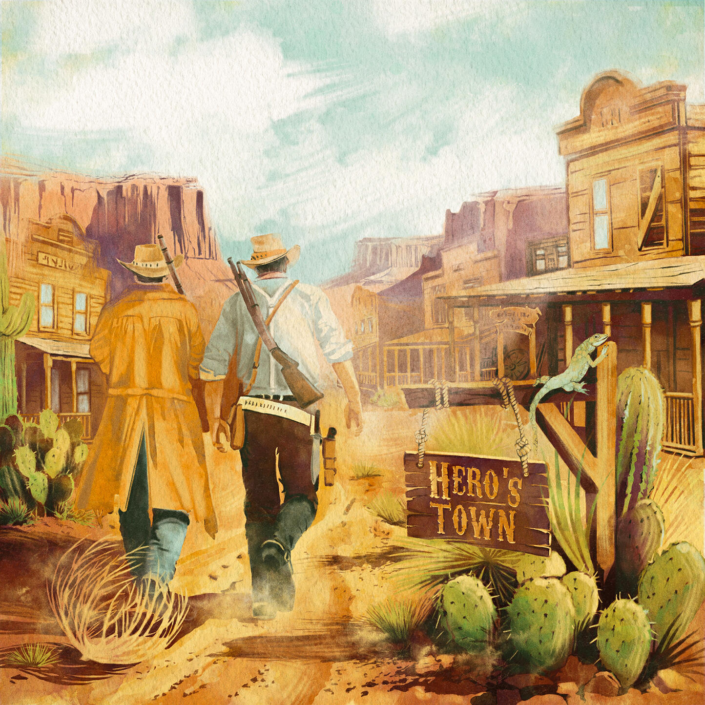 Релиз Hero's Town