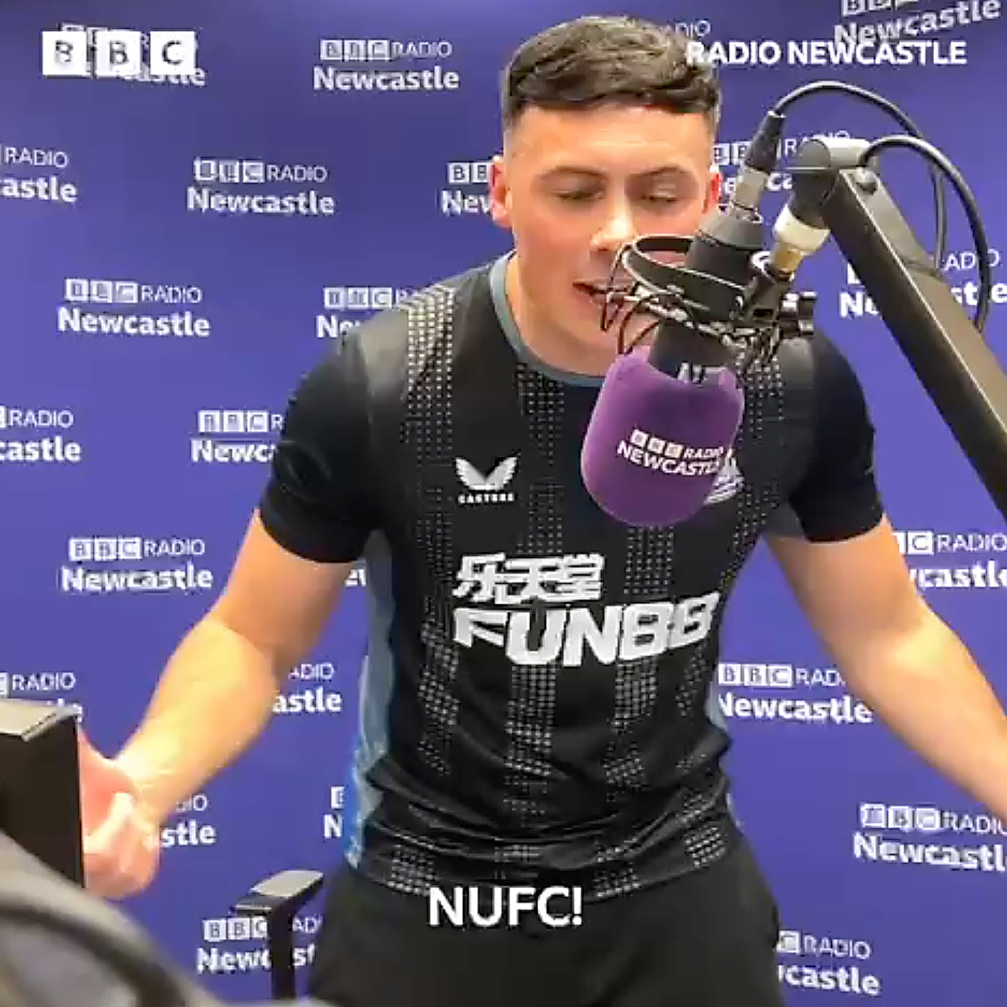 Релиз We're Going To Wembley (BBC Radio Newcastle)