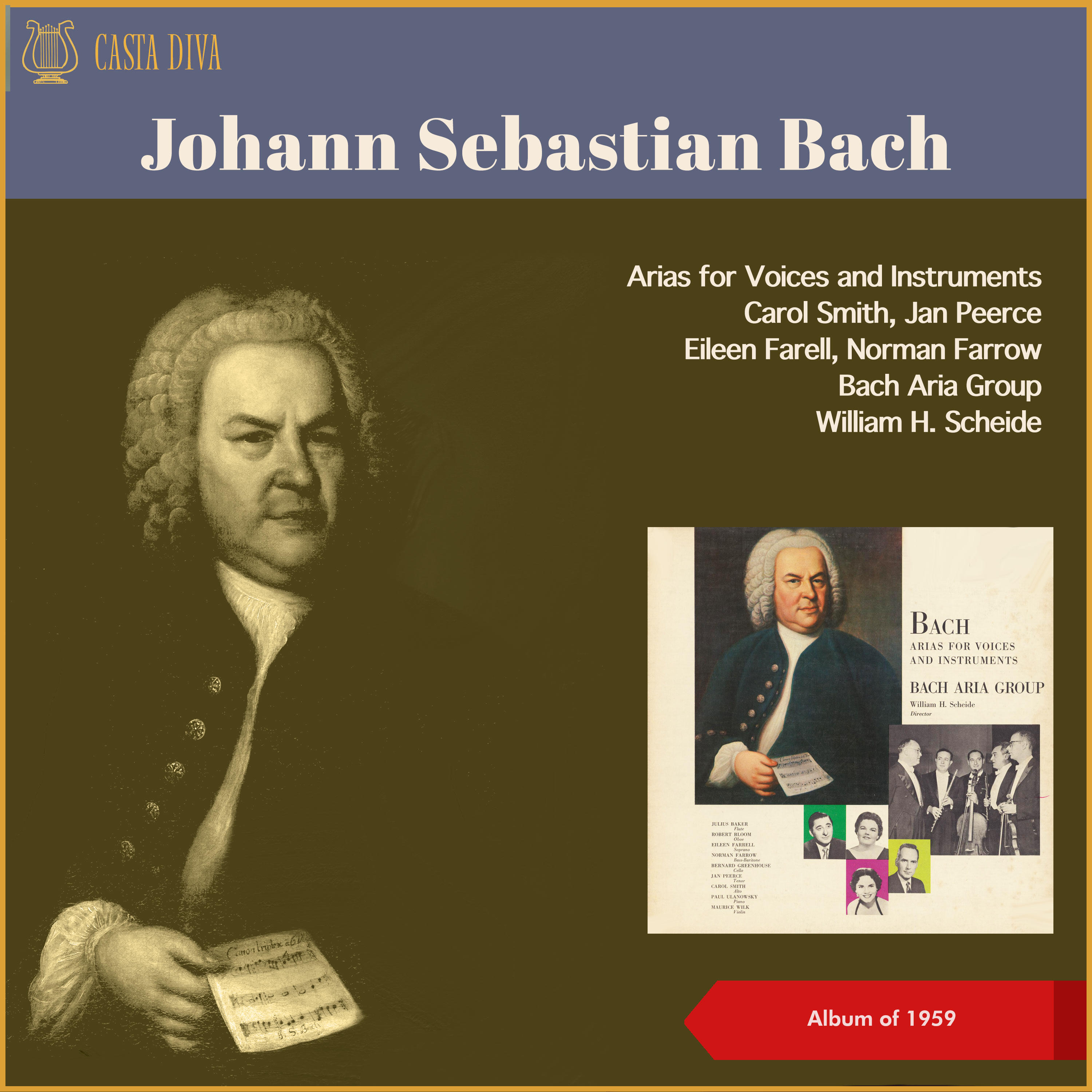 Релиз Johann Sebastian Bach: Arias for Voices and Instruments