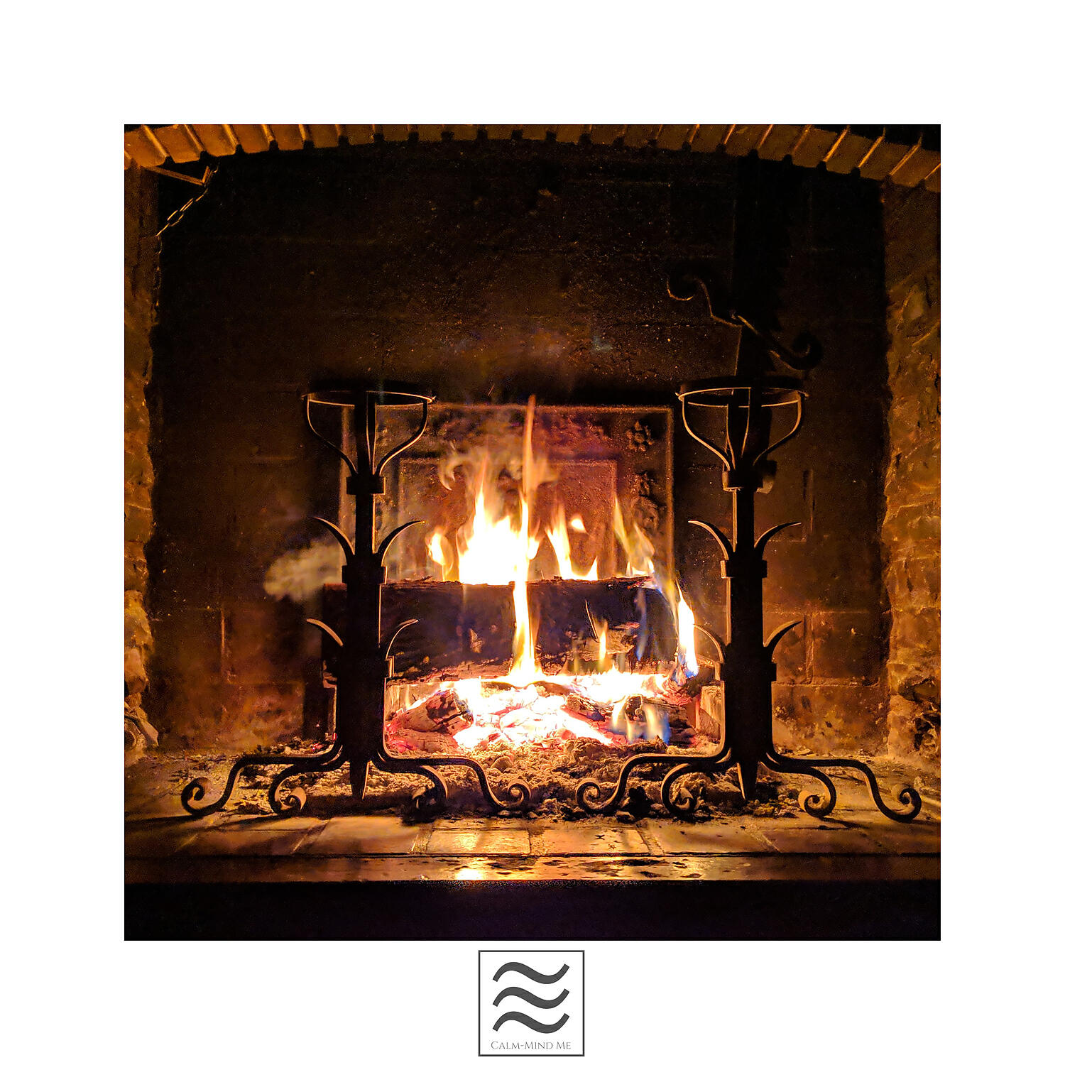 Calming Fireplace for Christmas