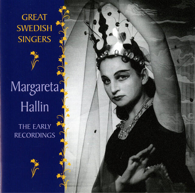 Релиз Margareta Hallin: The Early Recordings (1955-1960)