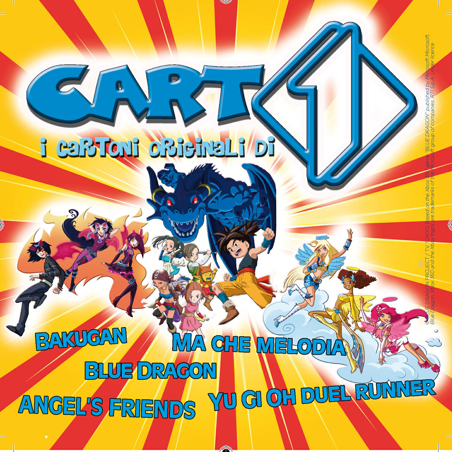 Релиз Cartuno - i cartoni di Italia Uno