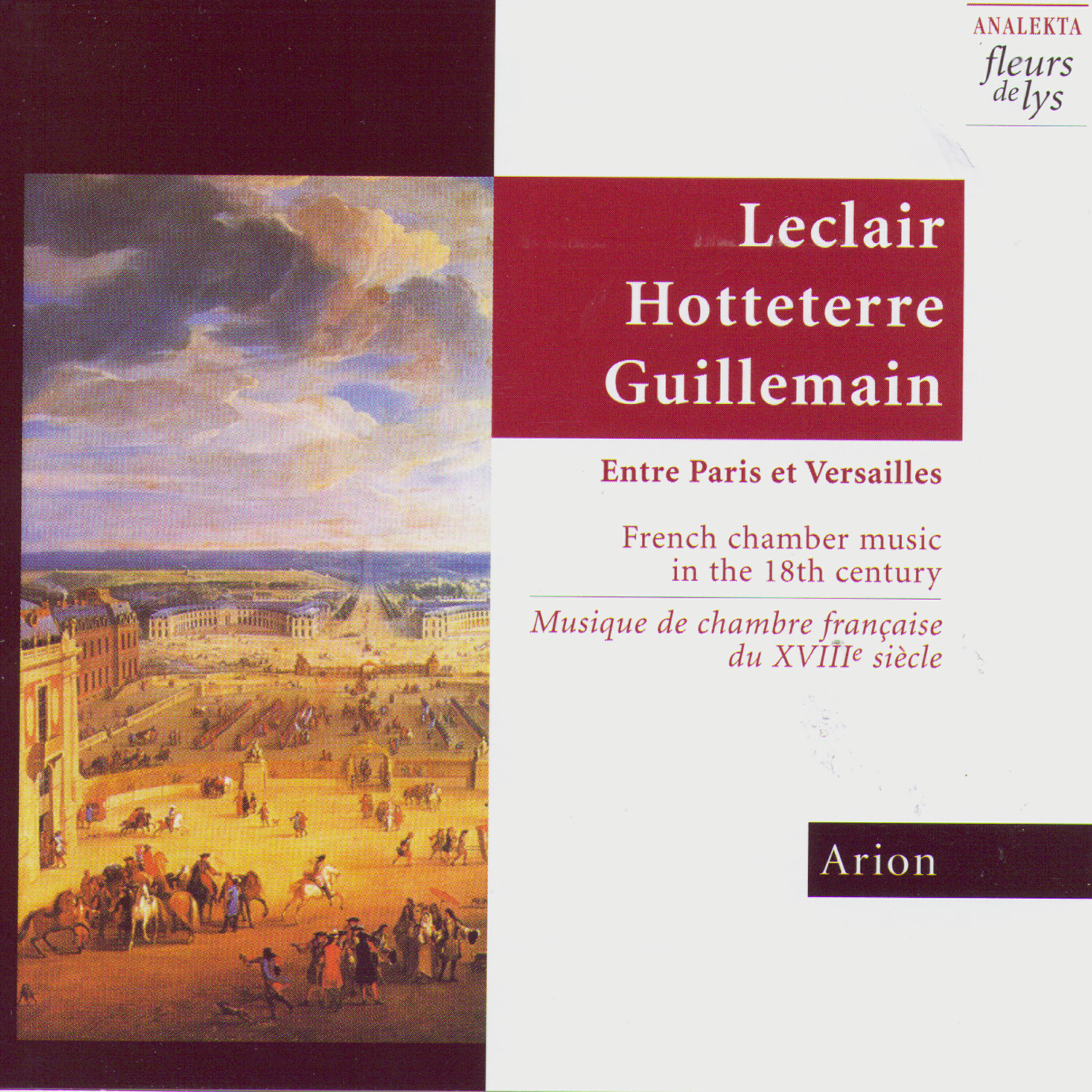 Релиз Entre Paris et versailles: Musiqe de Chambre Française du XVIII Siècle