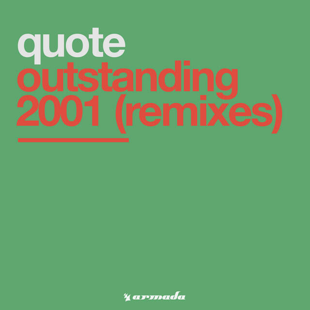 Релиз Outstanding 2001 (Remixes)