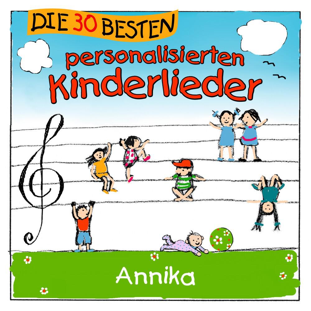 Релиз Die 30 besten personalisierten Kinderlieder für Annika