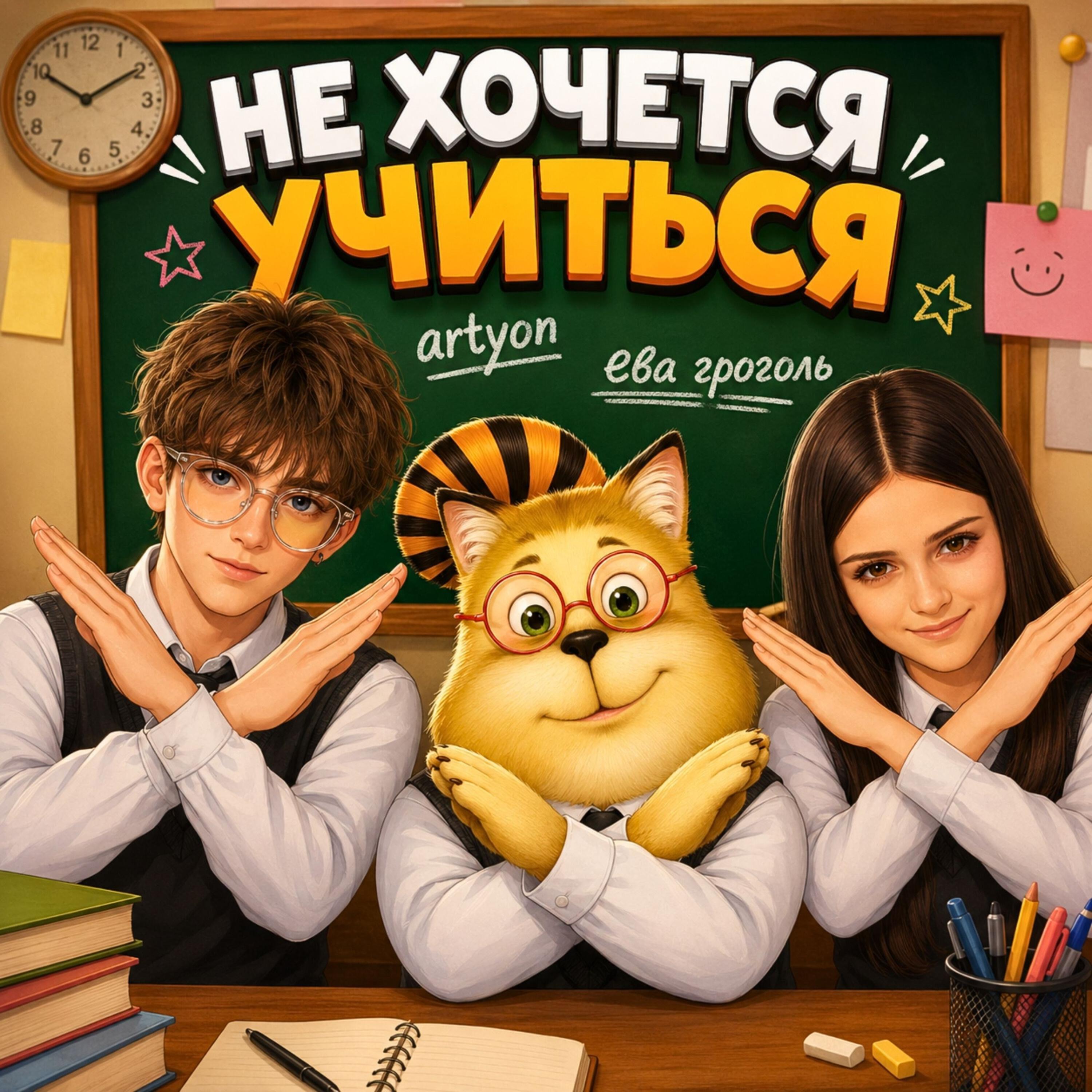 Трек НЕ ХОЧЕТСЯ УЧИТЬСЯ