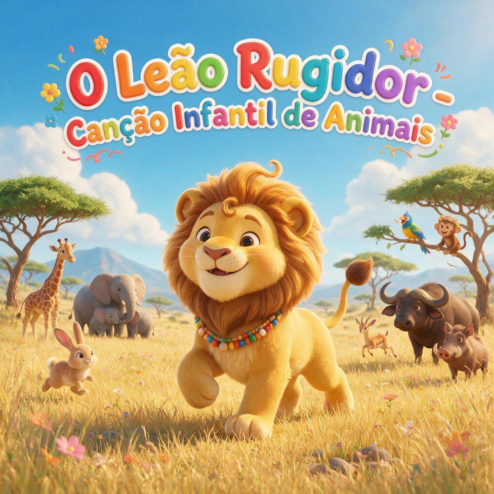 Релиз O Leão Rugidor - Canção Infantil de Animais
