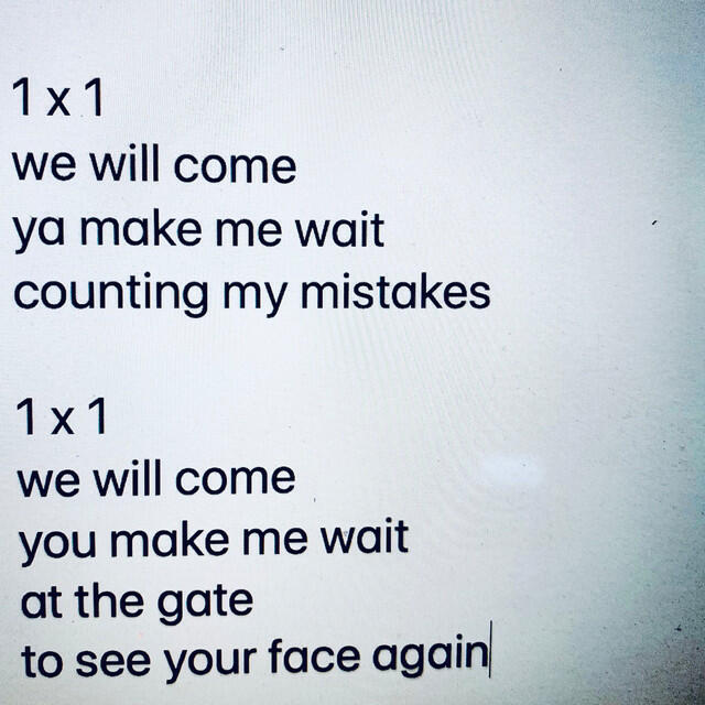 Релиз 1 x 1 (feat. Wesley Schultz)