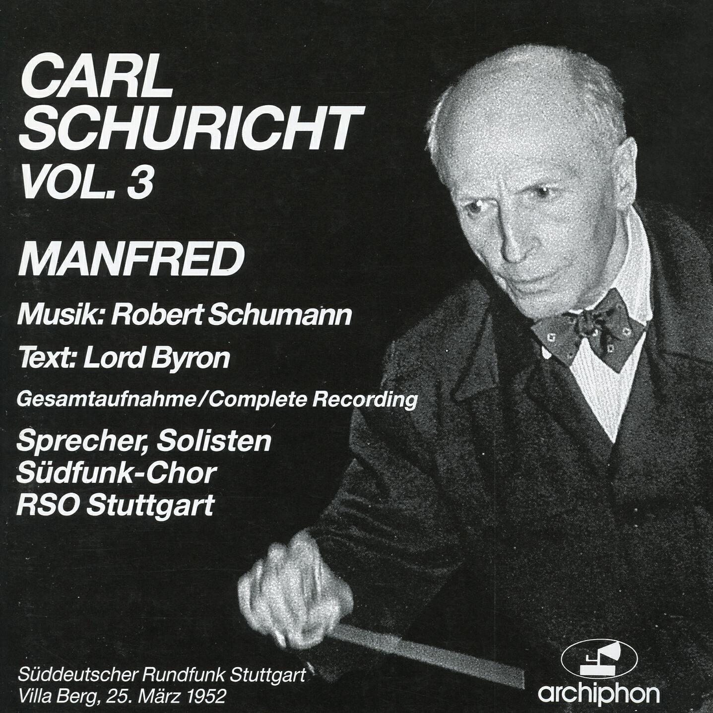 Релиз Schumann: Manfred (1952)