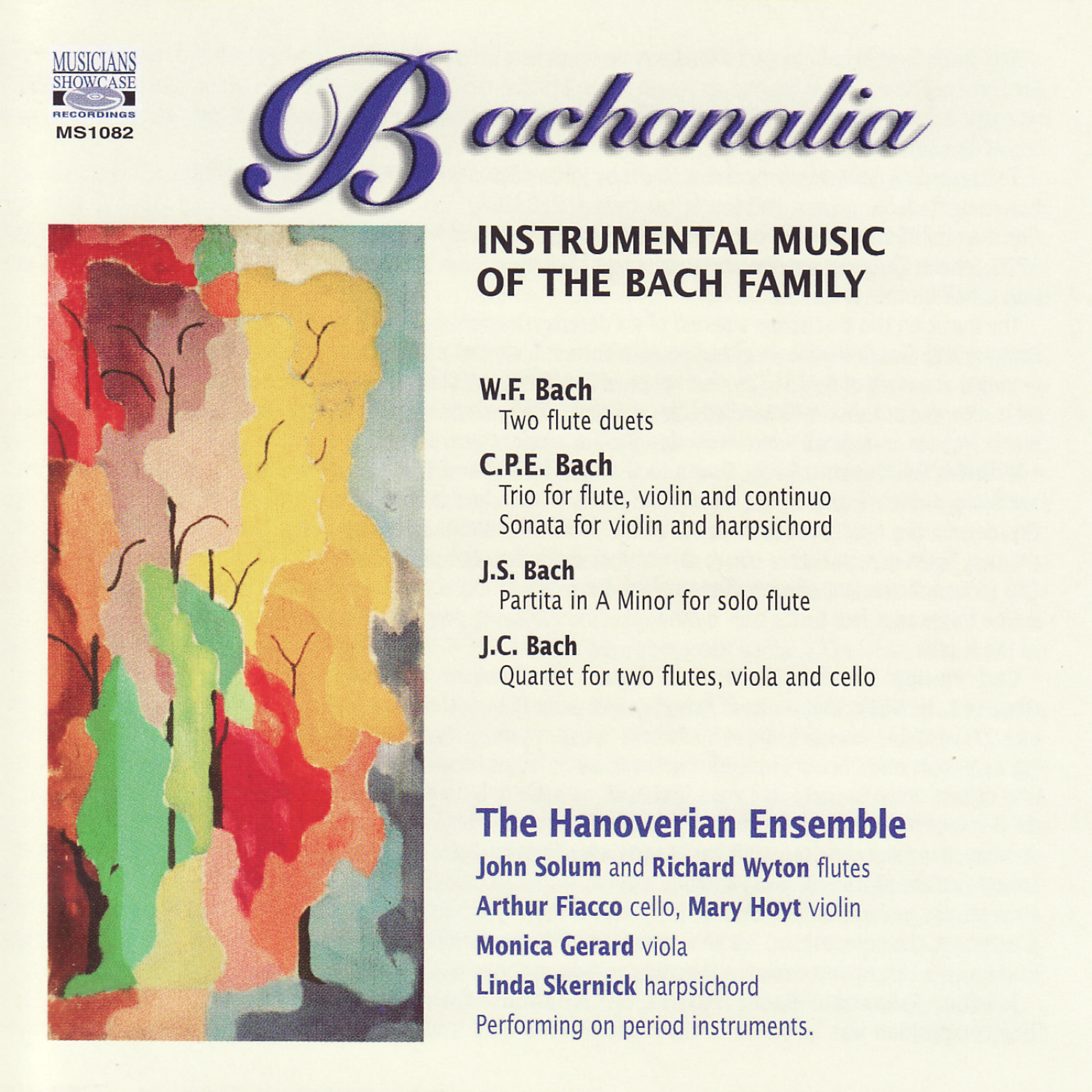 Релиз Bachanalia - Instrumental Music of the Bach Family