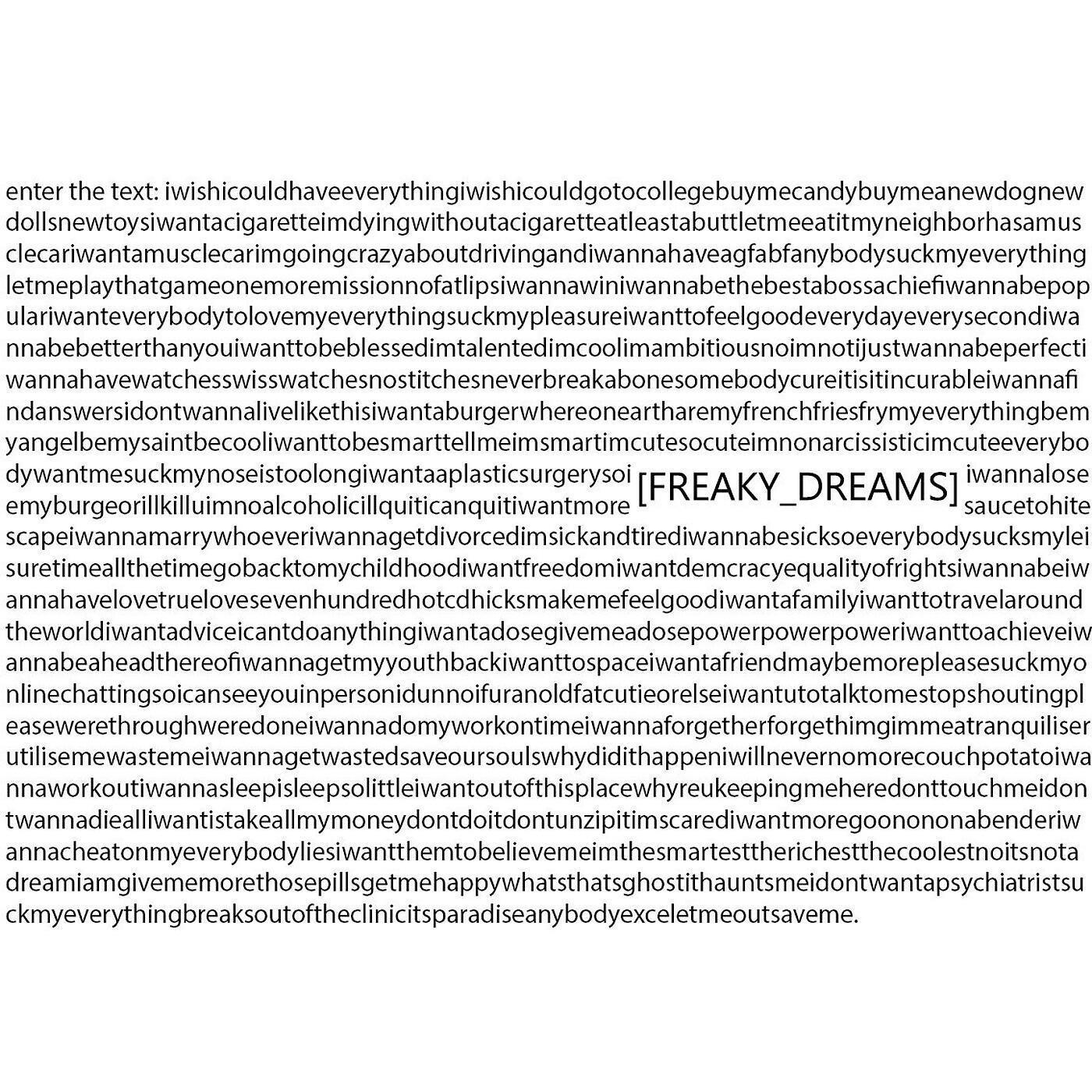 Релиз Freaky Dreams