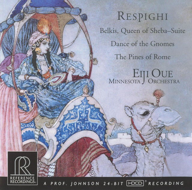 Релиз Respighi: Belkis, Regina di Saba, Ballata delle gnomidi & Pini di Roma